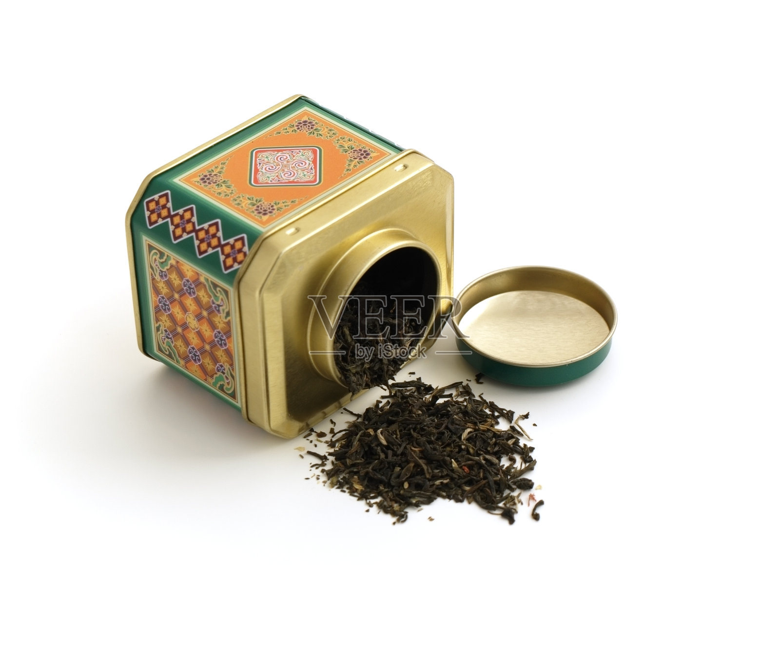 三通锡罐照片摄影图片