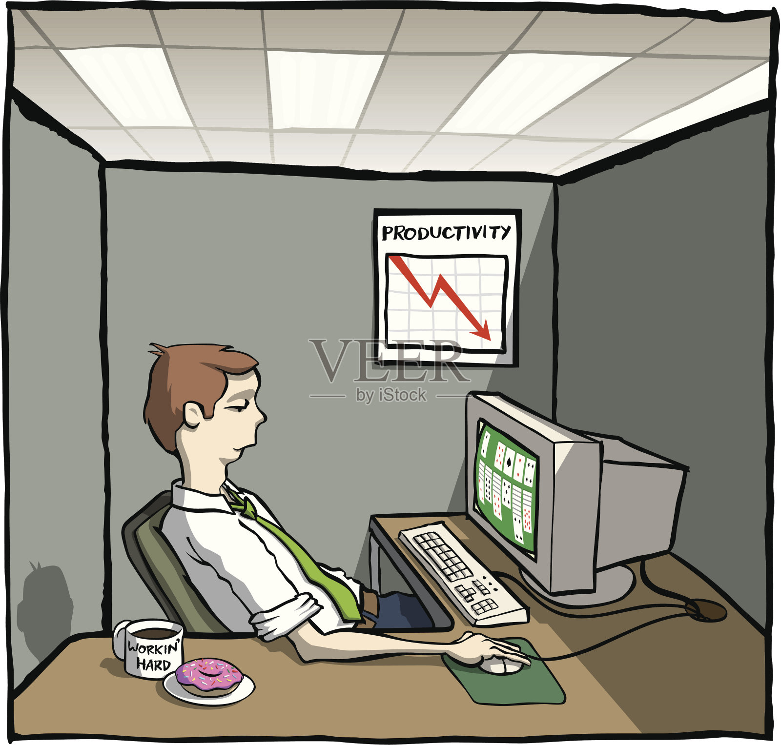 很难的工作设计元素图片