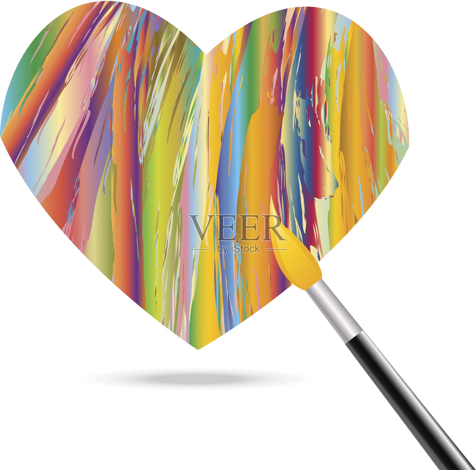 心插画图片素材