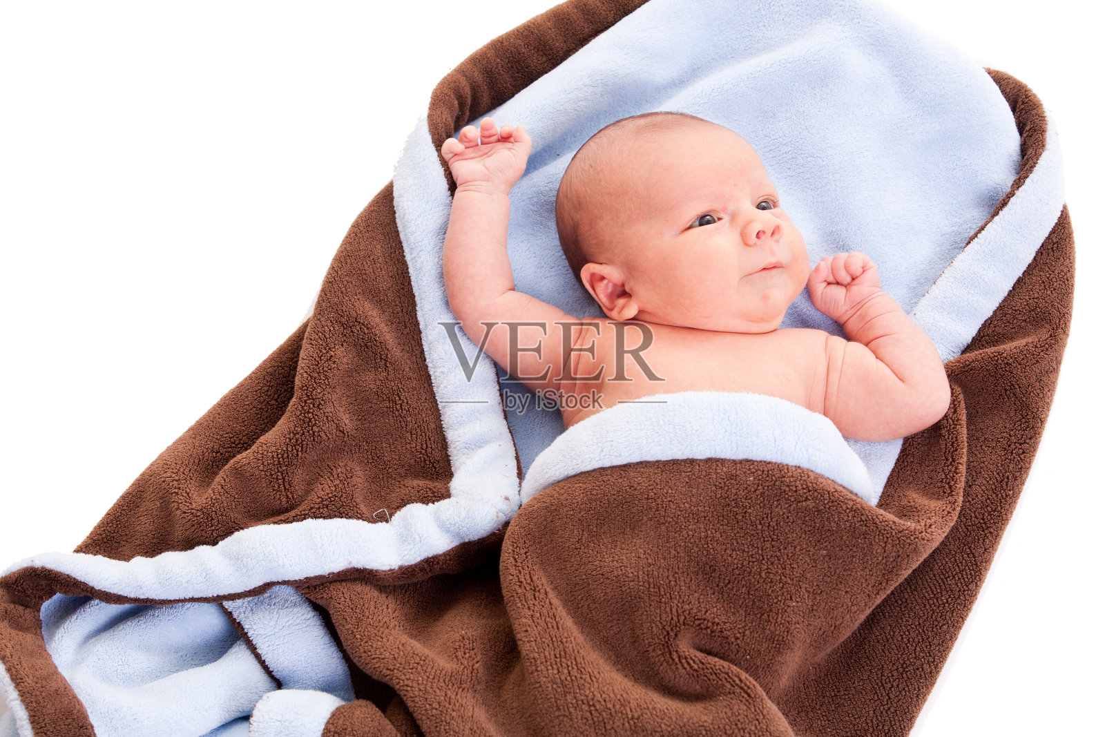 婴儿毛毯照片摄影图片