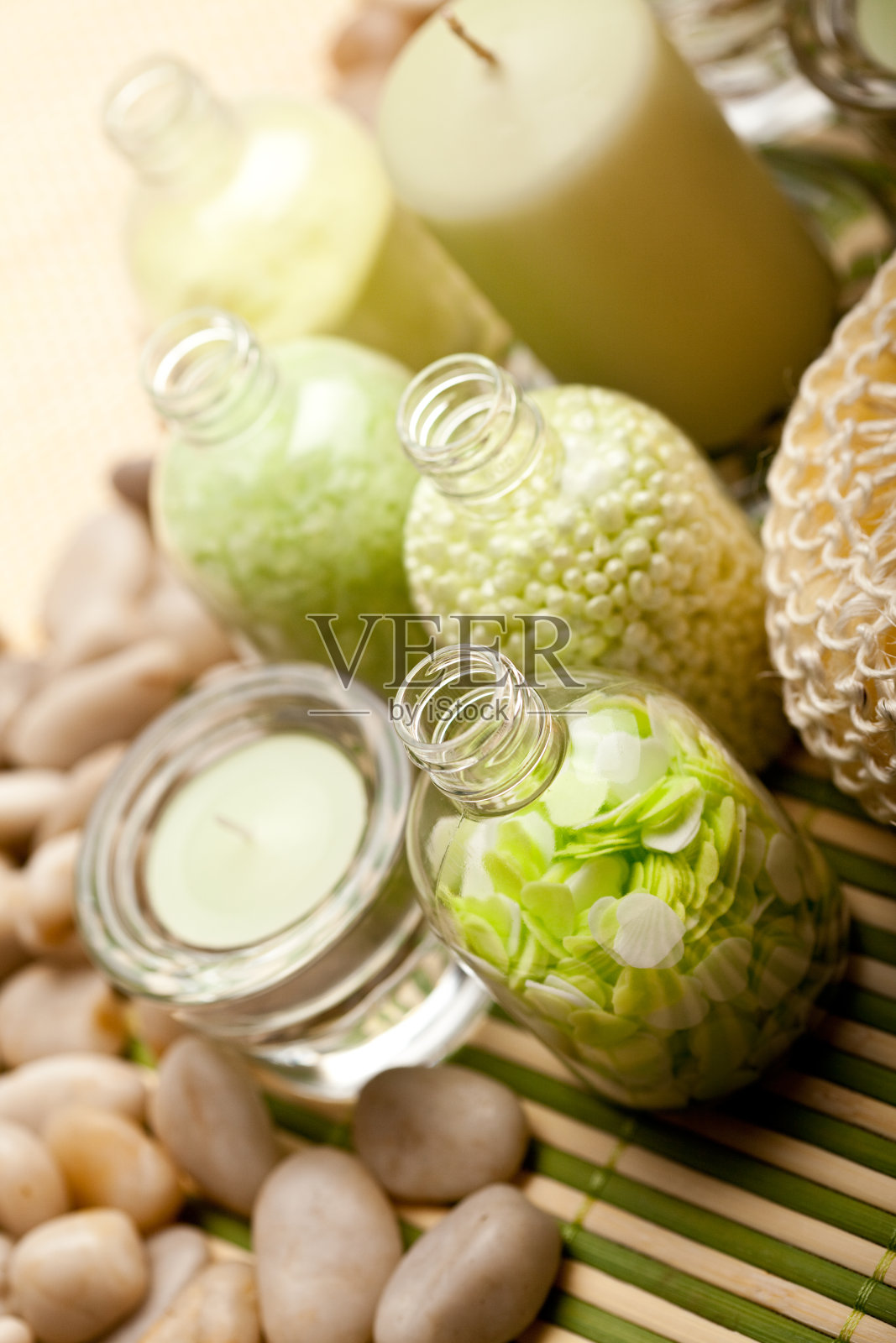 水疗设备-浴盐照片摄影图片