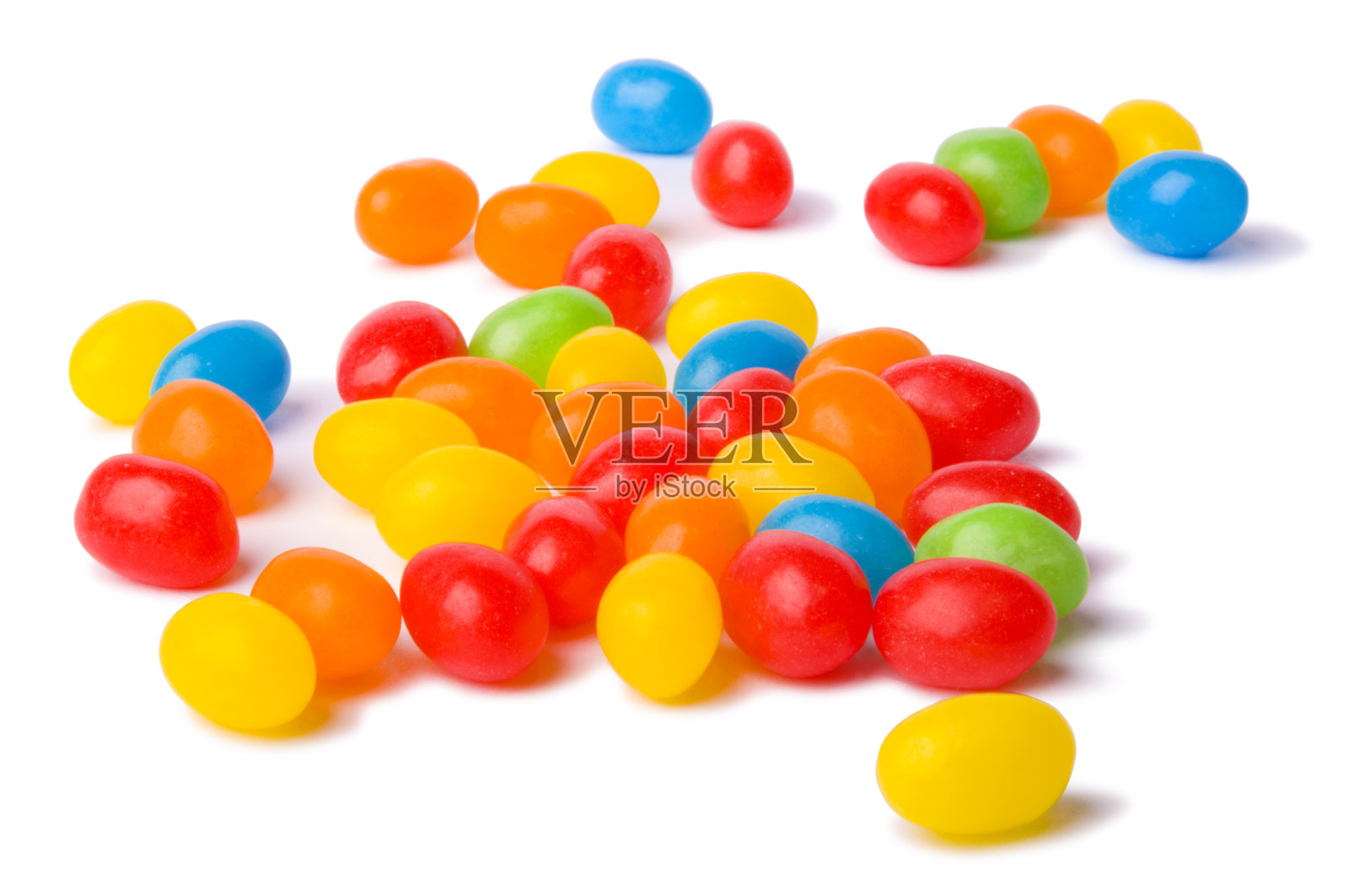 五颜六色的果冻糖果照片摄影图片