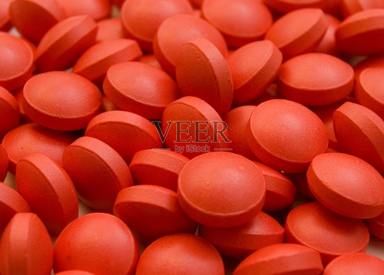 红色的药丸照片摄影图片
