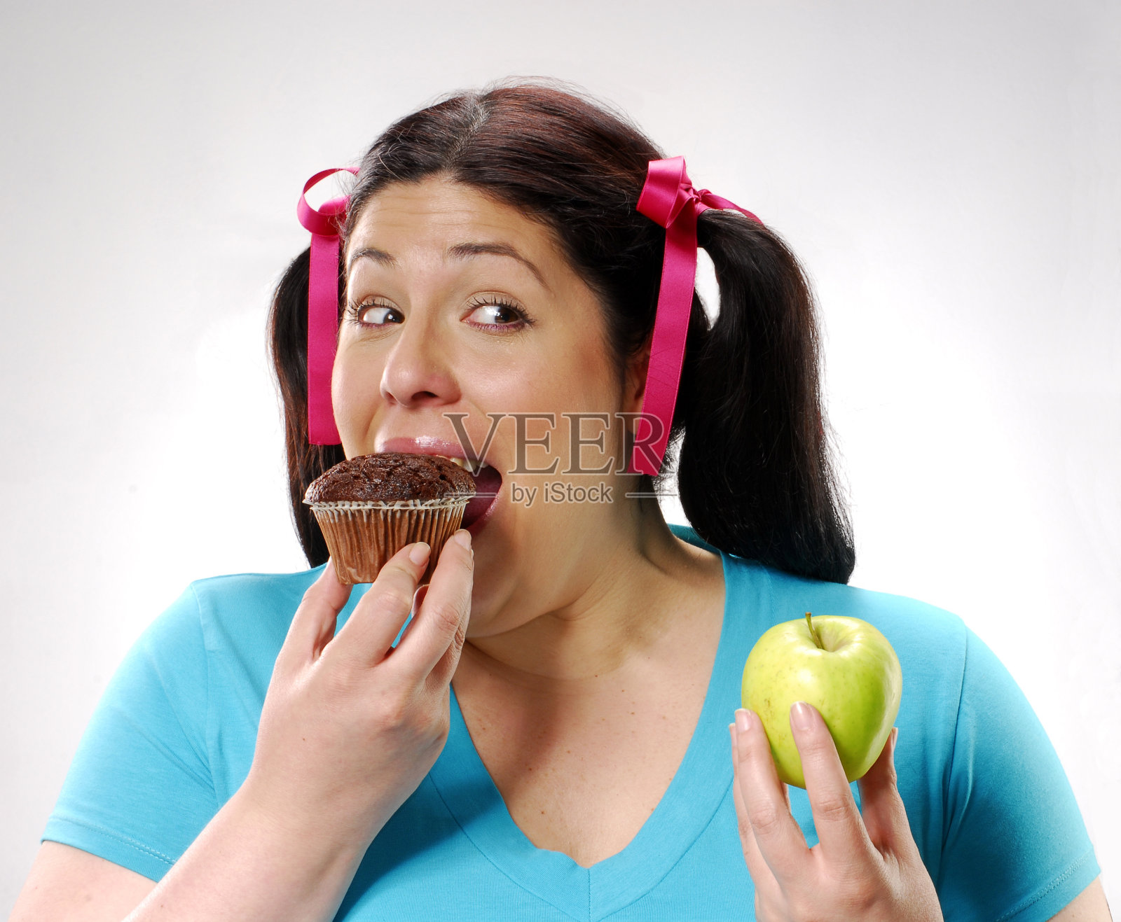 弱的饮食。照片摄影图片