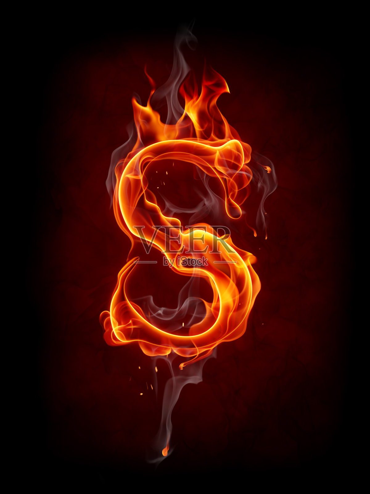 火的信插画图片素材