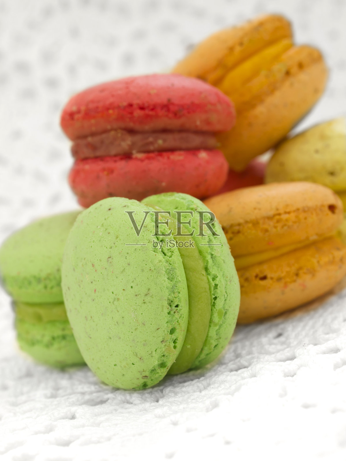 蛋白杏仁饼照片摄影图片