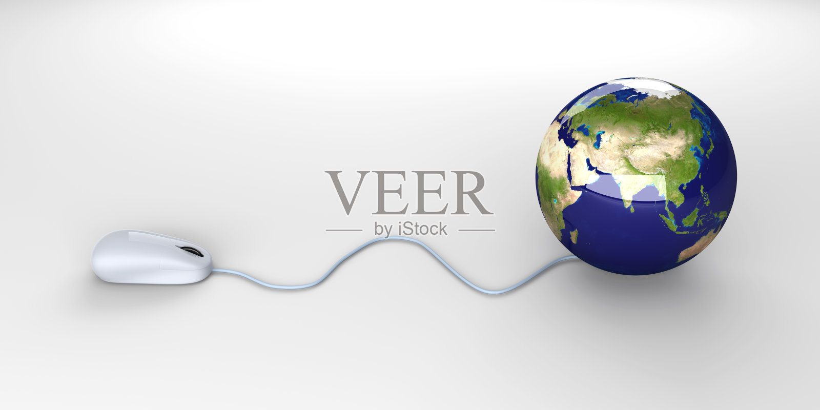 全球点击插画图片素材