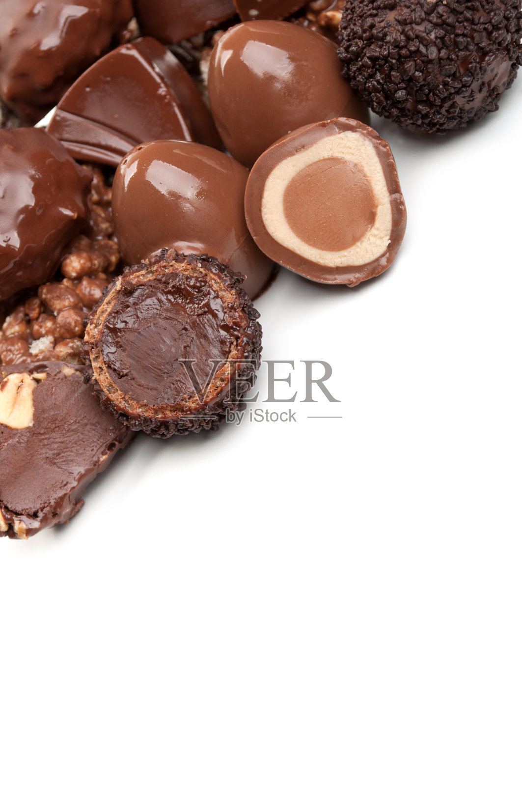 甜蜜的巧克力糖照片摄影图片