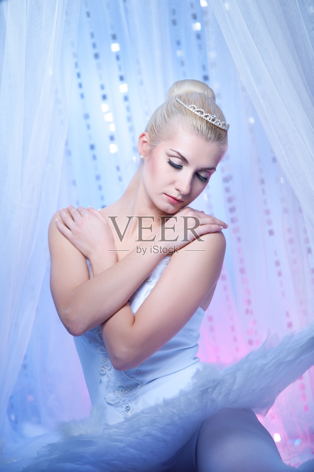 美丽的芭蕾舞演员照片摄影图片