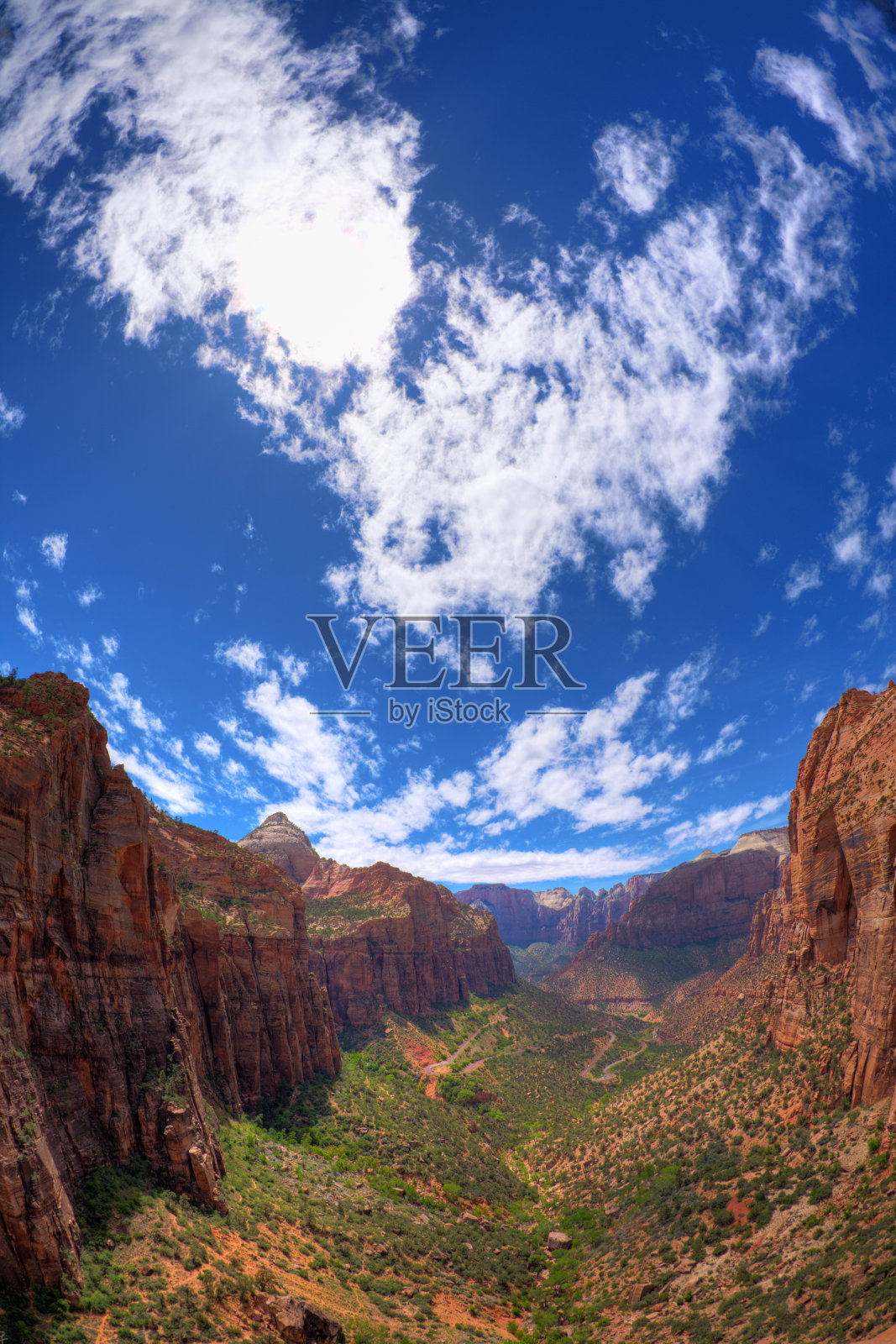 锡安的天空照片摄影图片