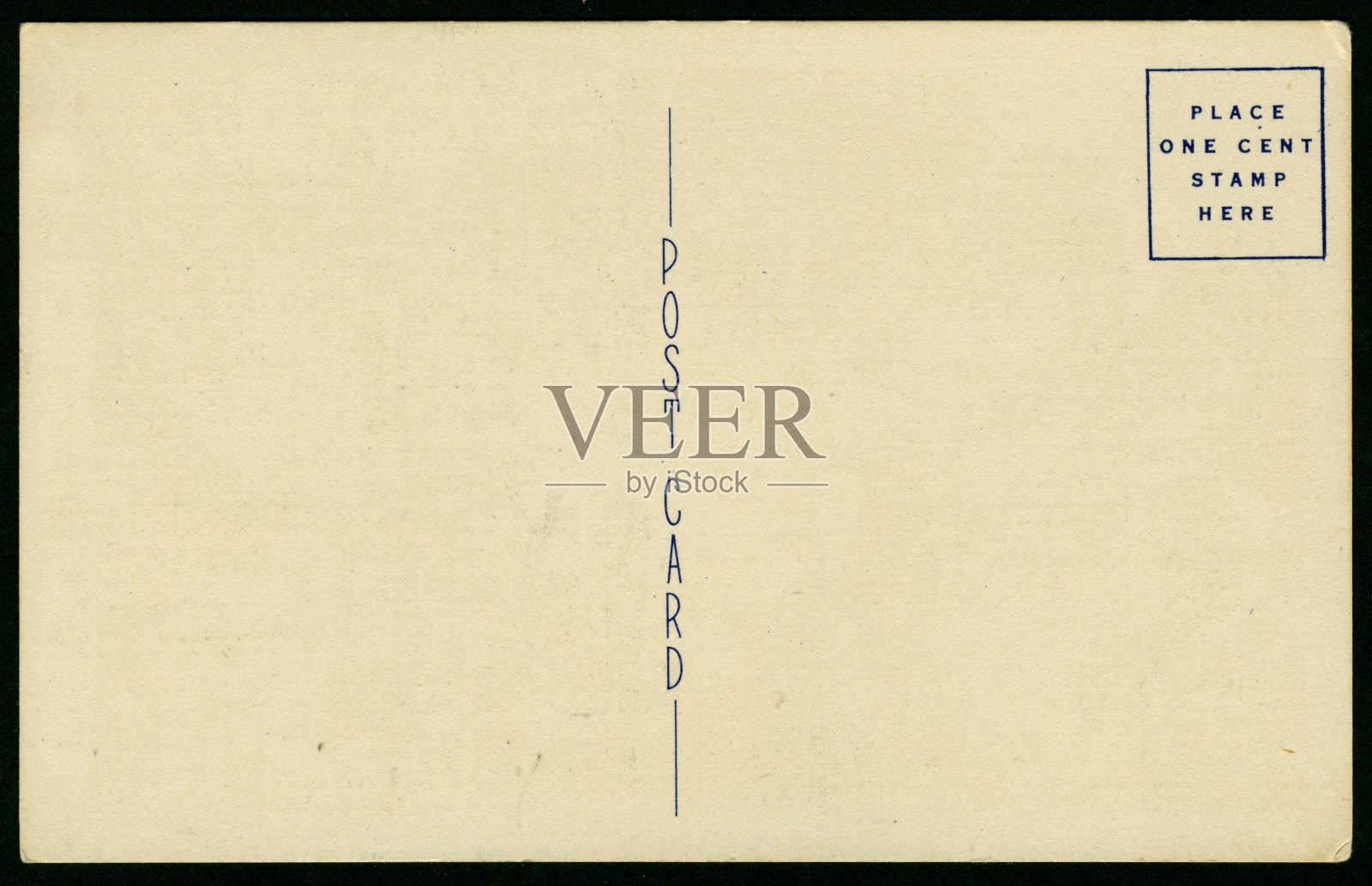 独特的老式明信片照片摄影图片