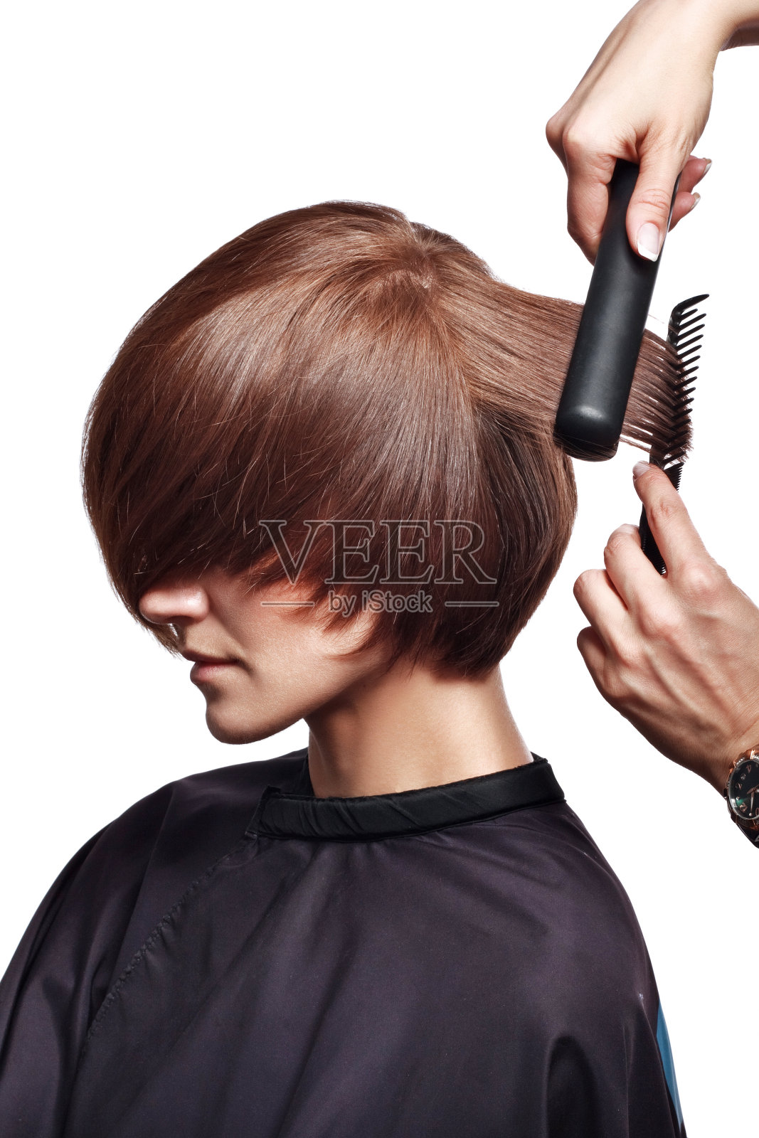发型照片摄影图片