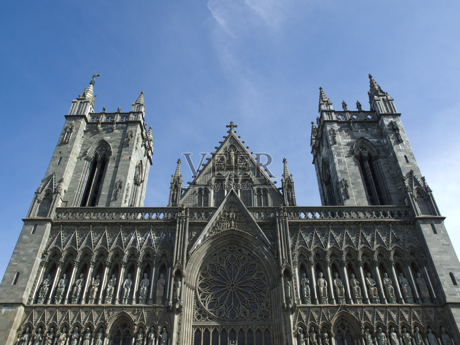 特隆赫姆教堂照片摄影图片