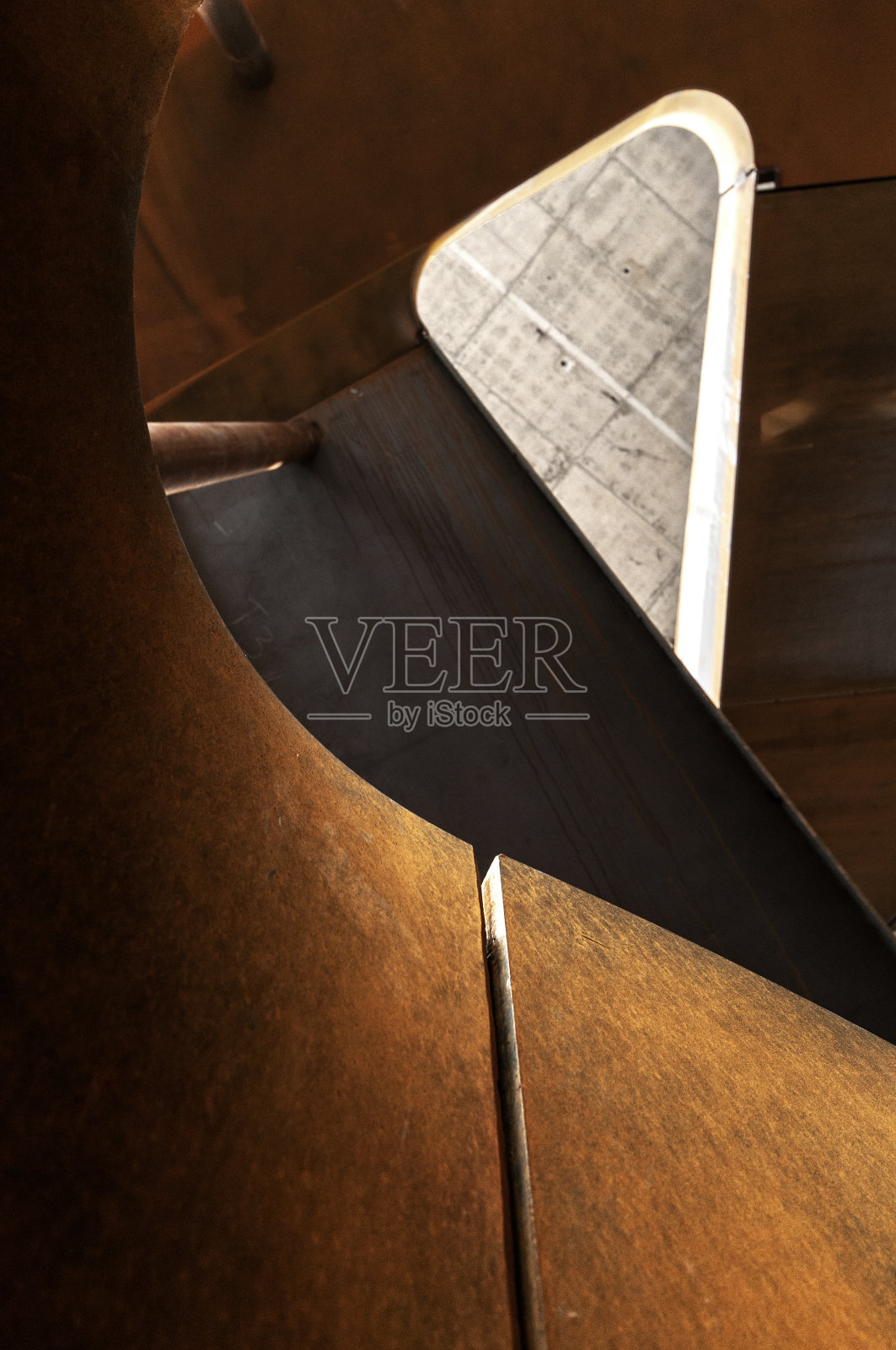 柯尔顿钢楼梯照片摄影图片