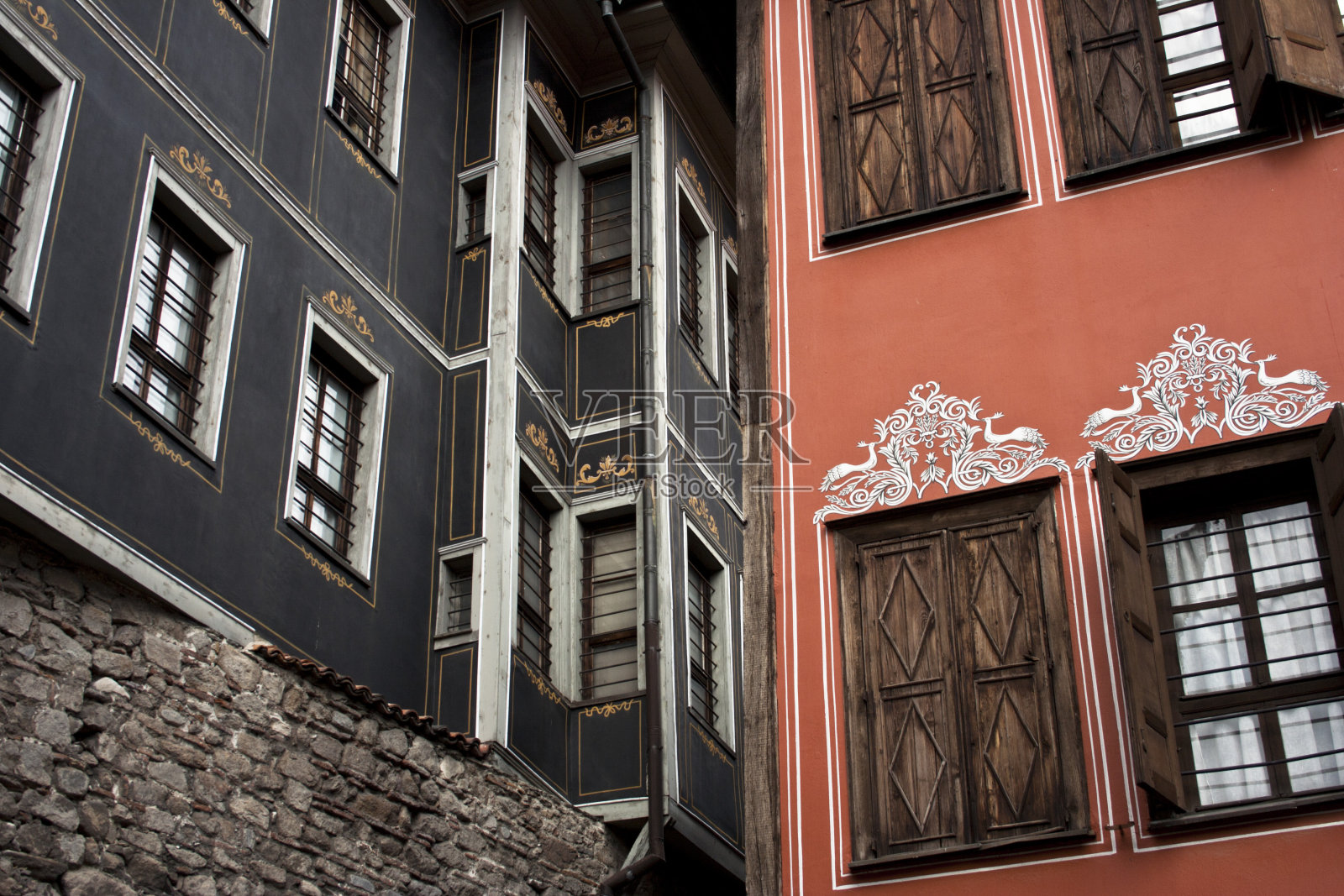 普罗夫迪夫老城照片摄影图片