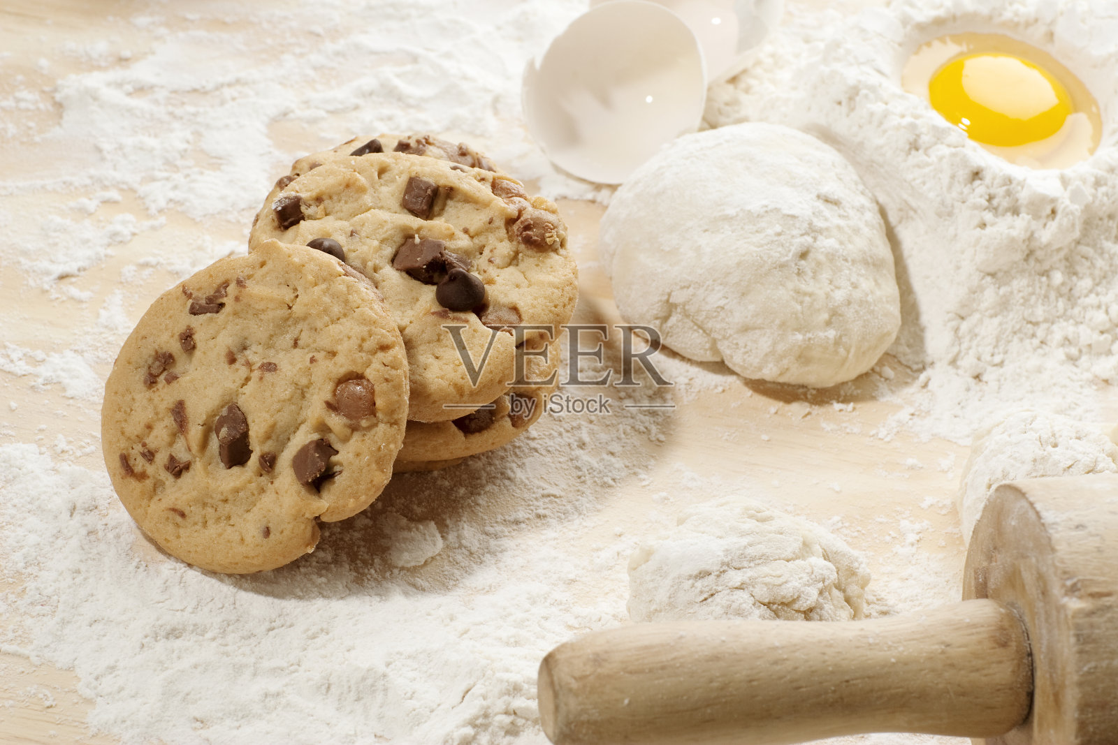 新鲜的饼干照片摄影图片