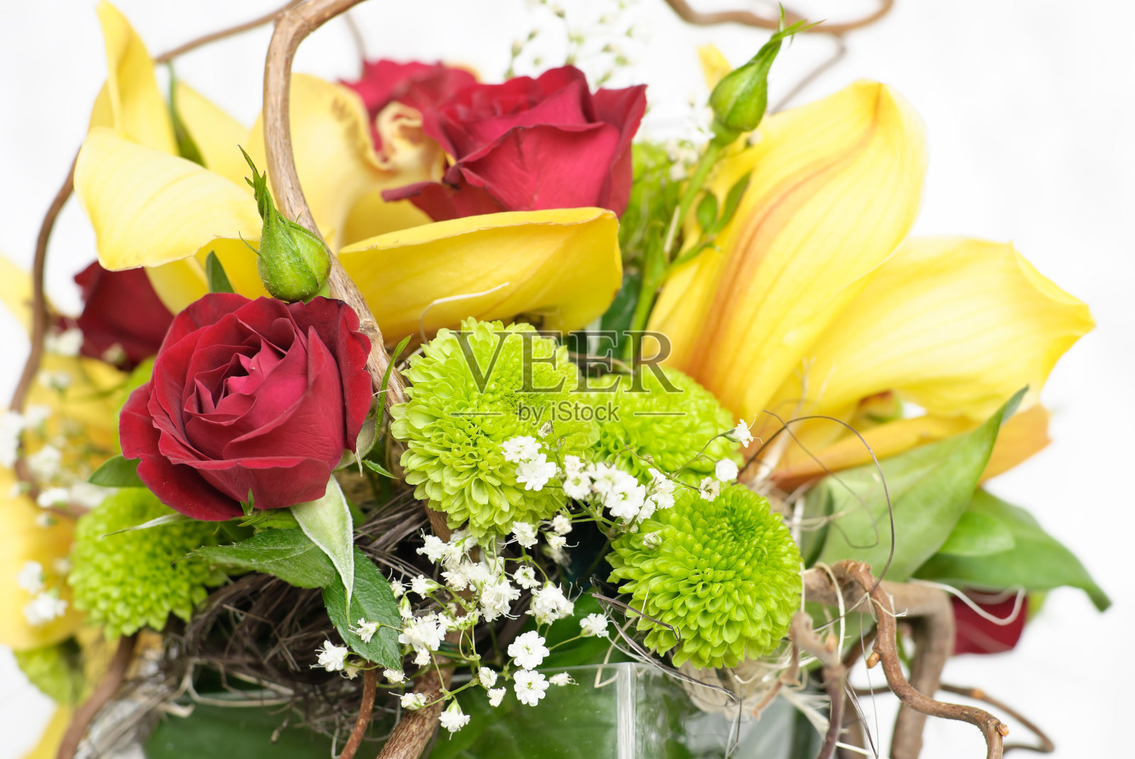 迷人的花组成照片摄影图片