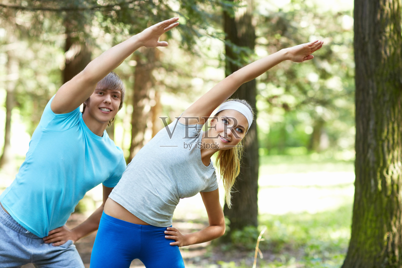 伸展运动照片摄影图片