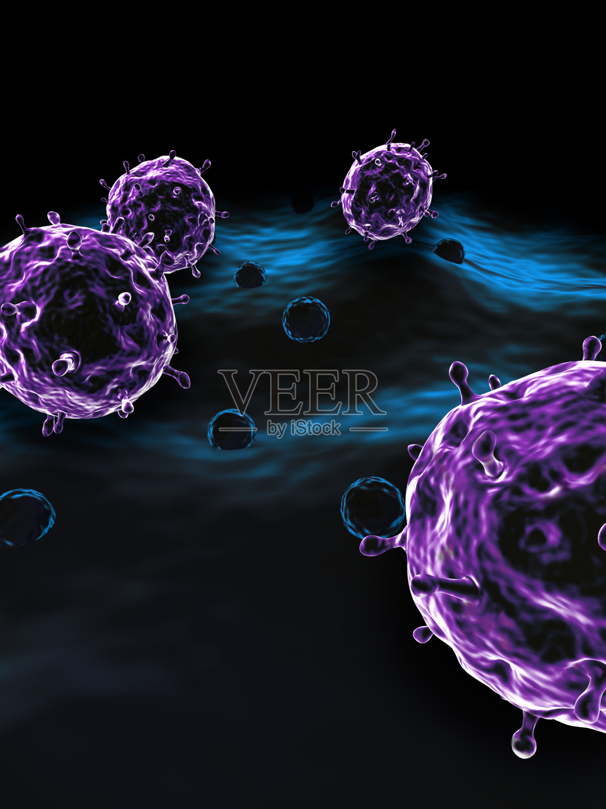 病毒3 d照片摄影图片