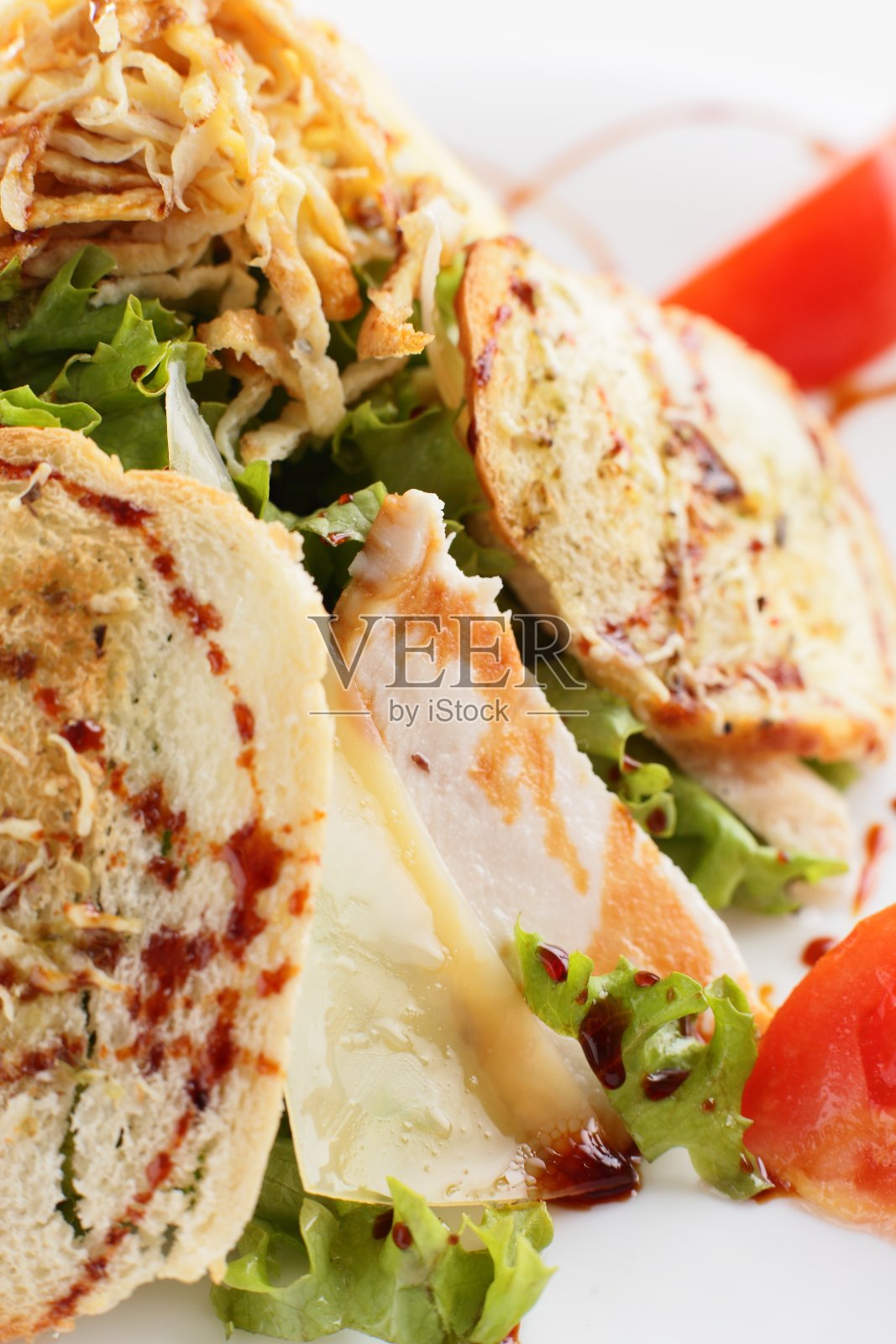 新鲜美味的沙拉照片摄影图片