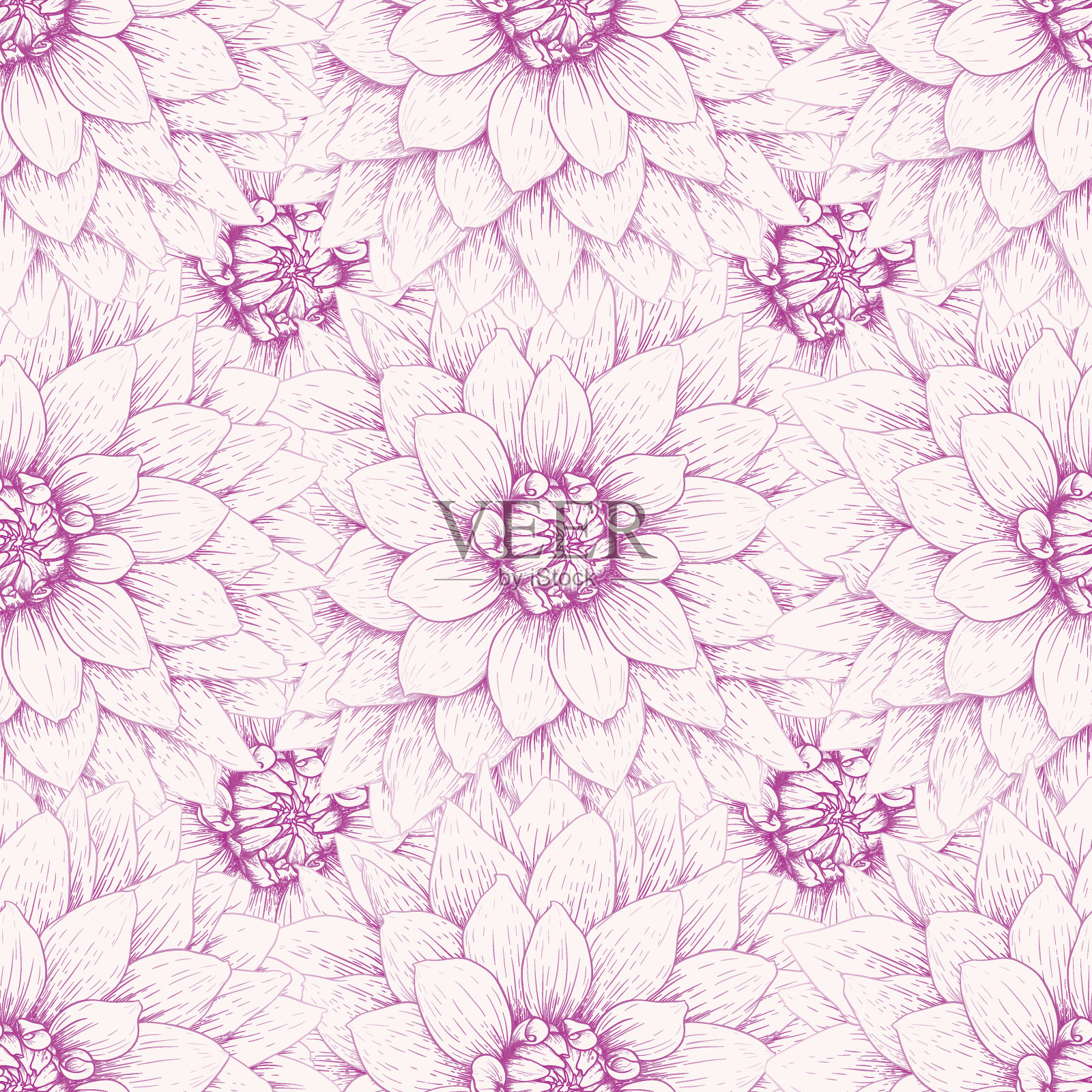 向量无缝的背景。插画图片素材