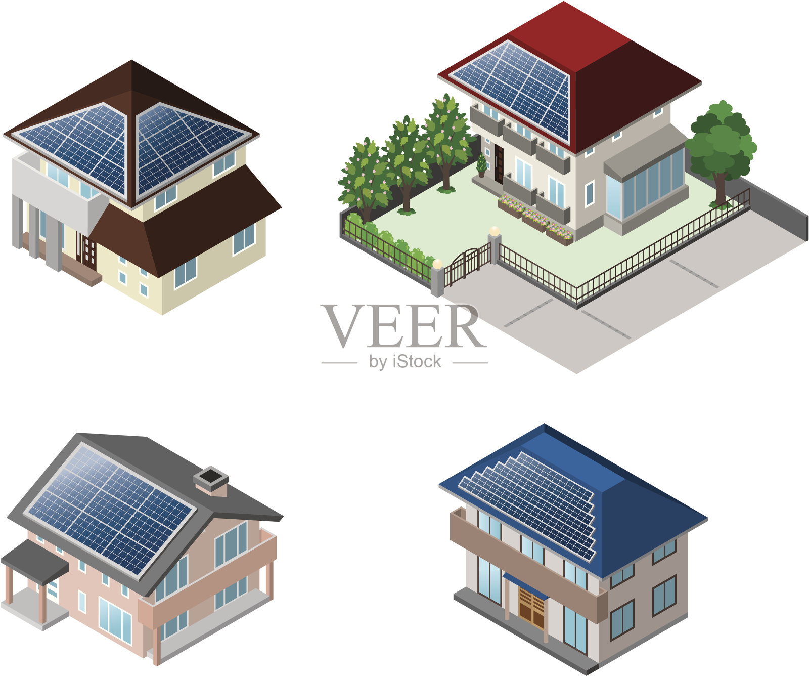 房子插画图片素材