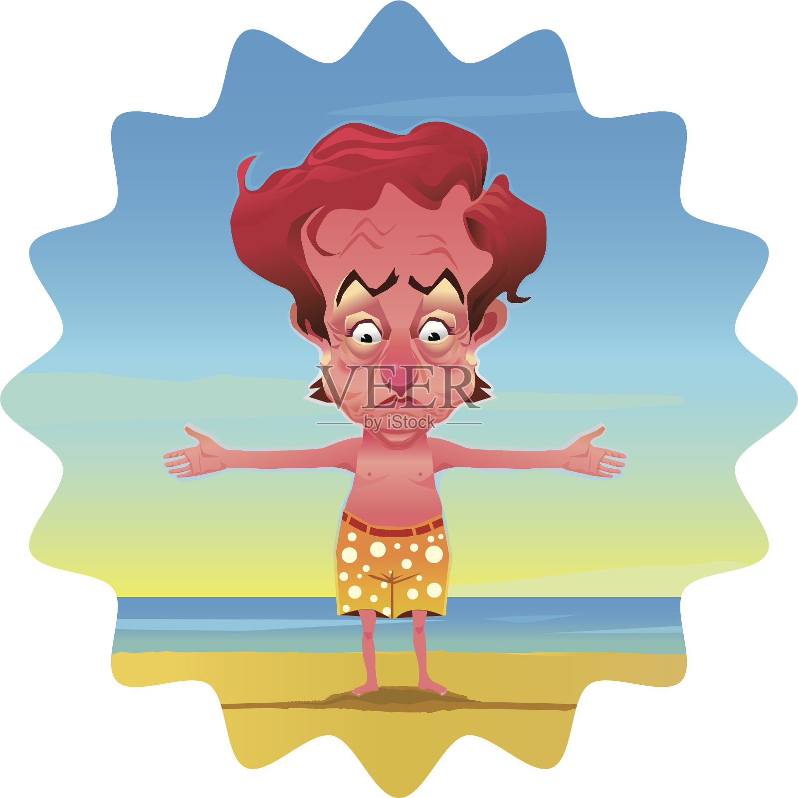 没有太阳的保护设计元素图片