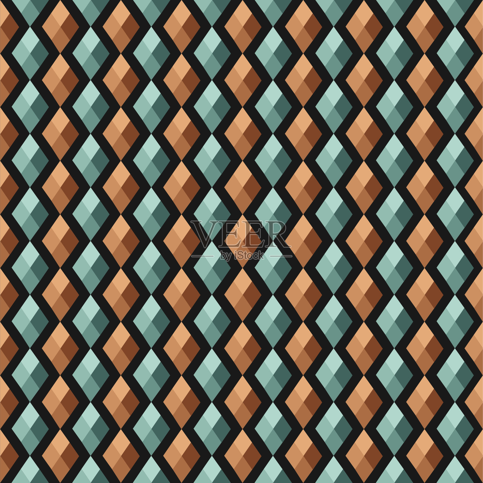 无缝的几何结构插画图片素材