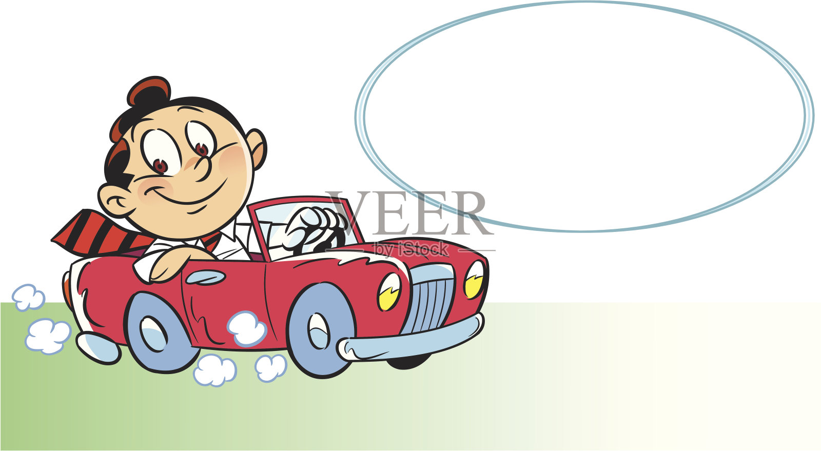 方向盘插画图片素材