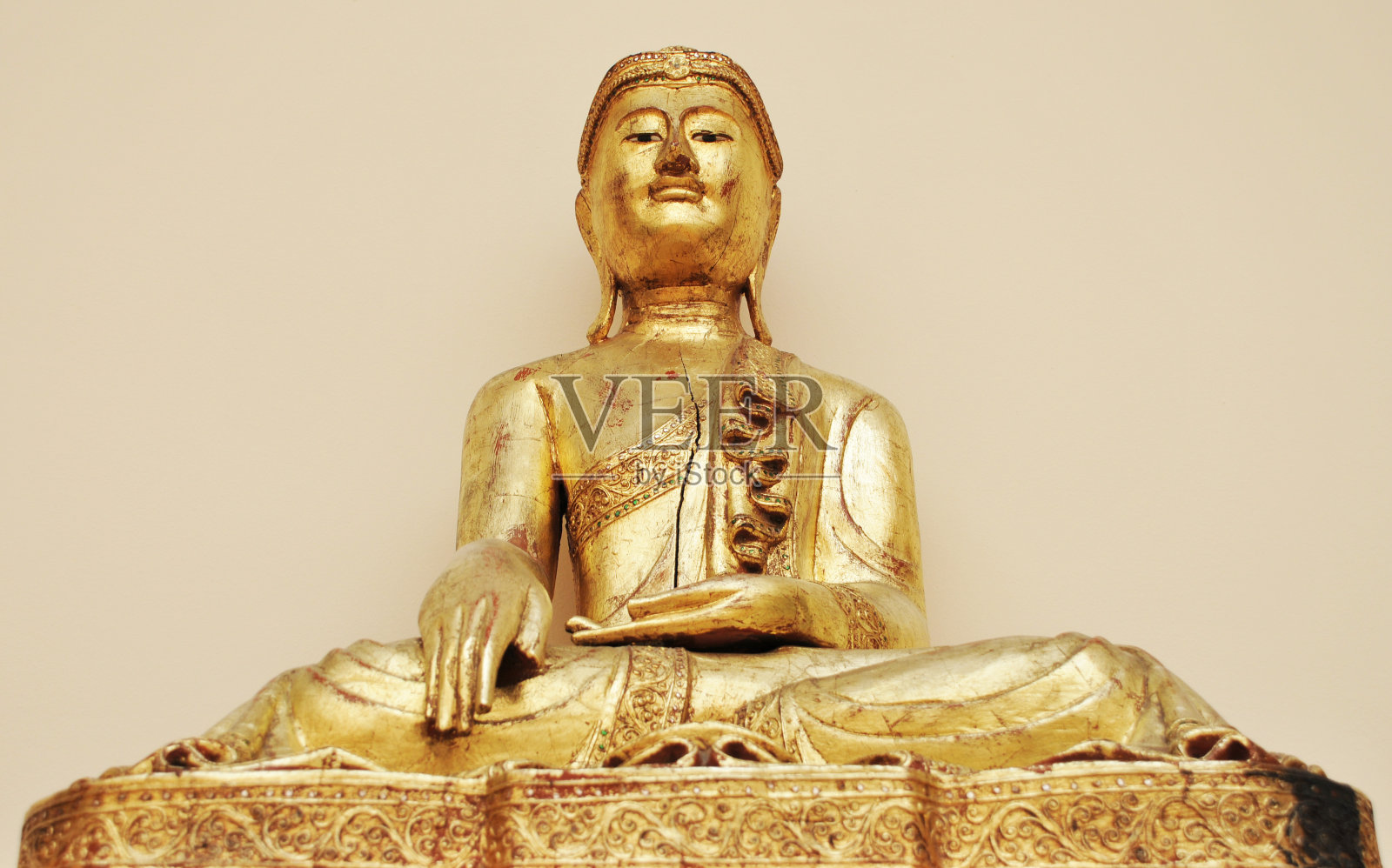 金色的佛像照片摄影图片