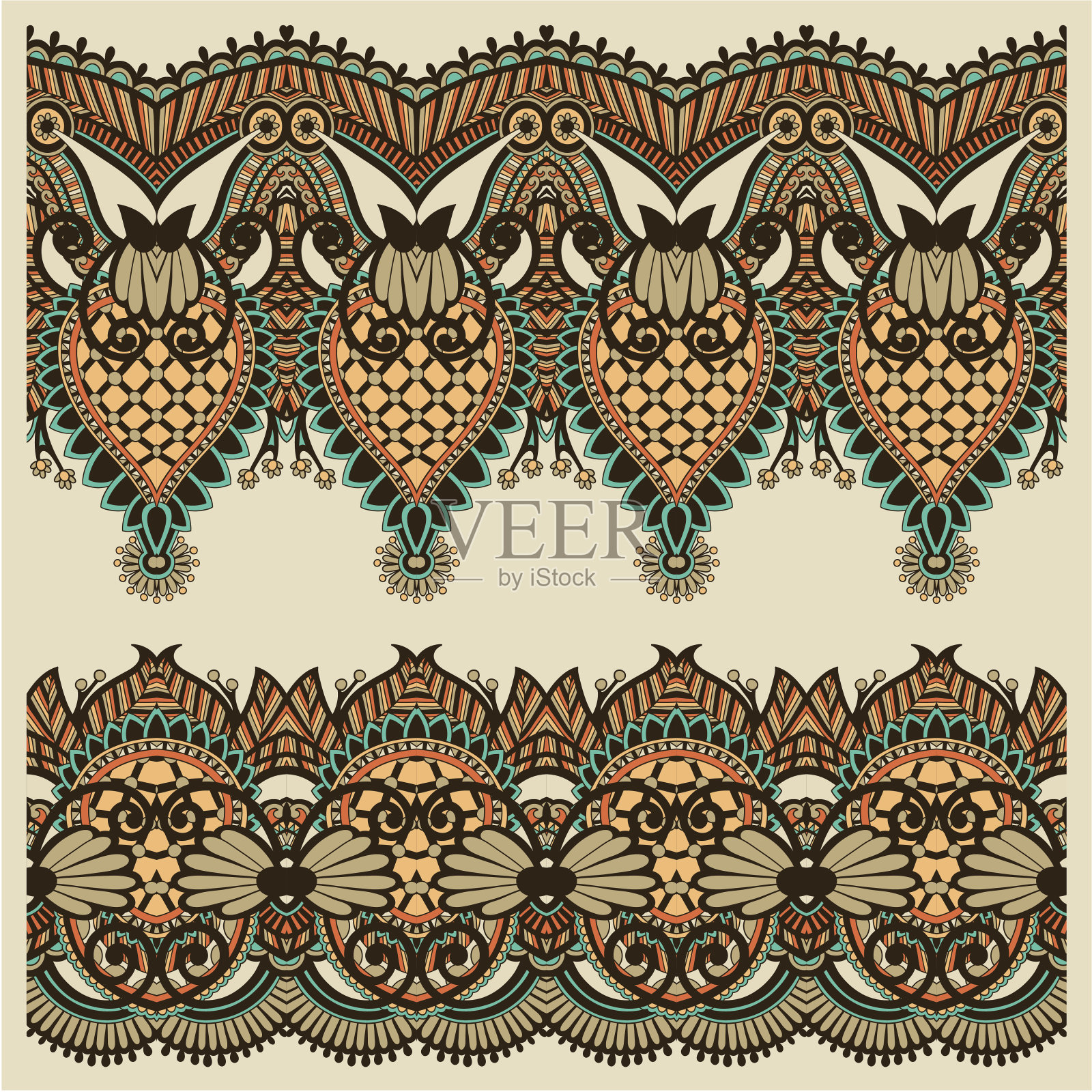 装饰条纹插画图片素材