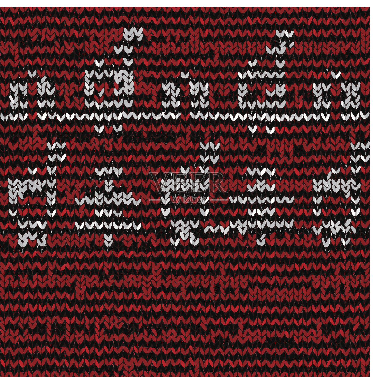 圣诞节在一起插画图片素材