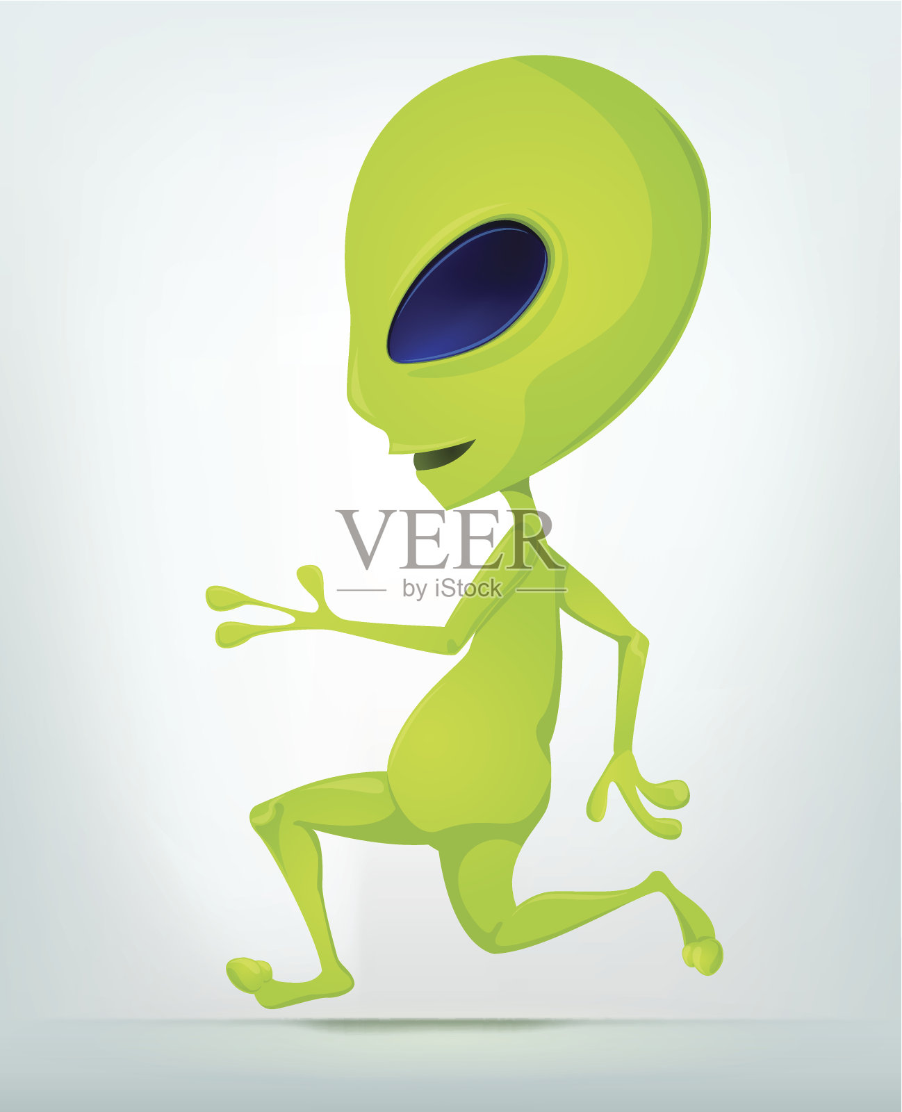 有趣的外星人照片摄影图片