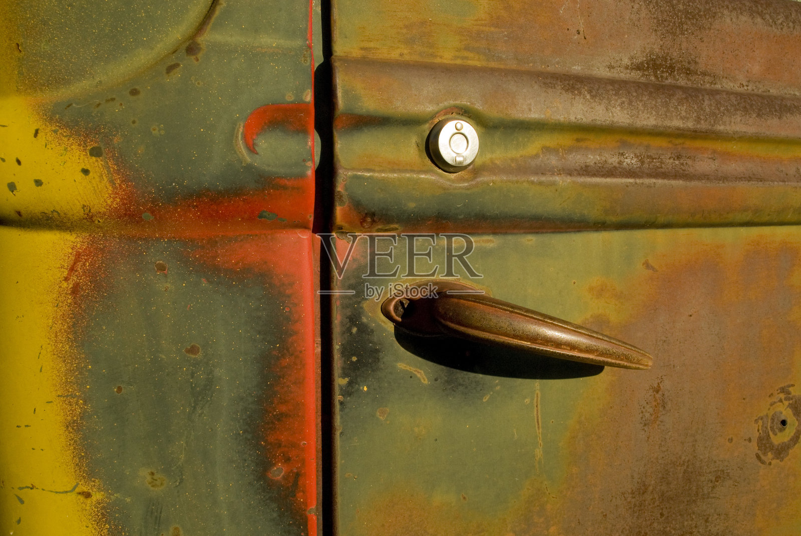 古董车门和把手照片摄影图片