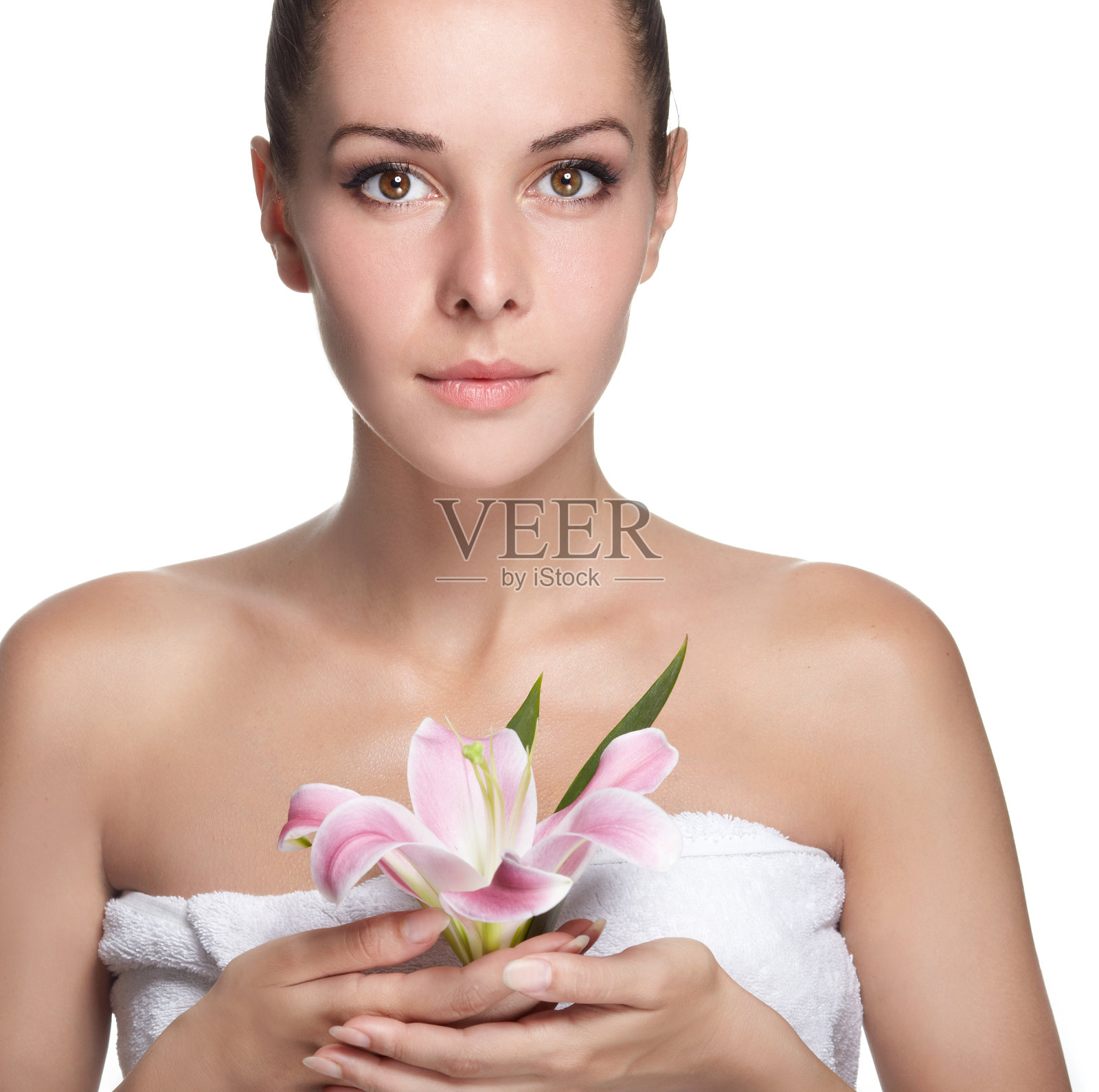 女人水疗照片摄影图片