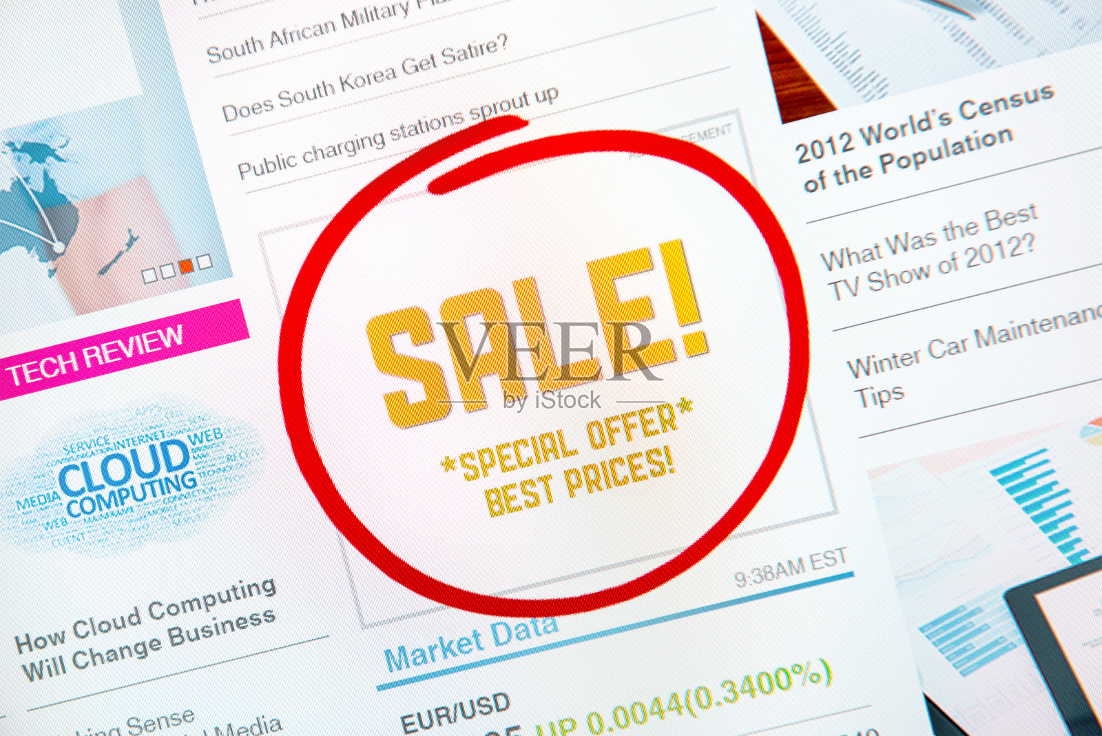 销售广告的概念照片摄影图片