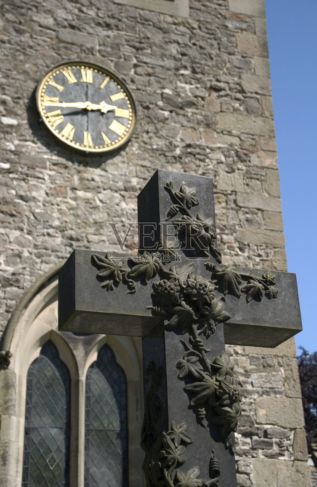 Ilam教堂,德比郡照片摄影图片