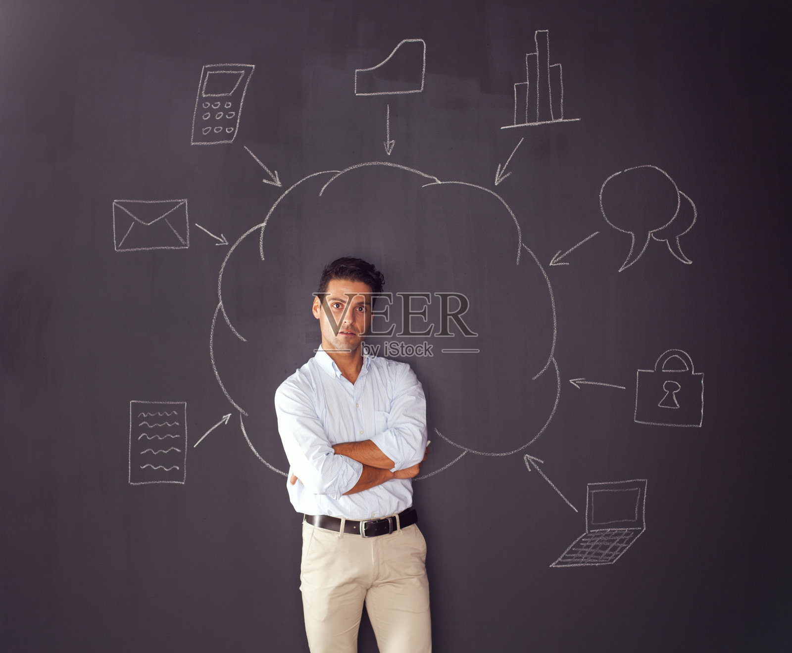 云计算模式照片摄影图片