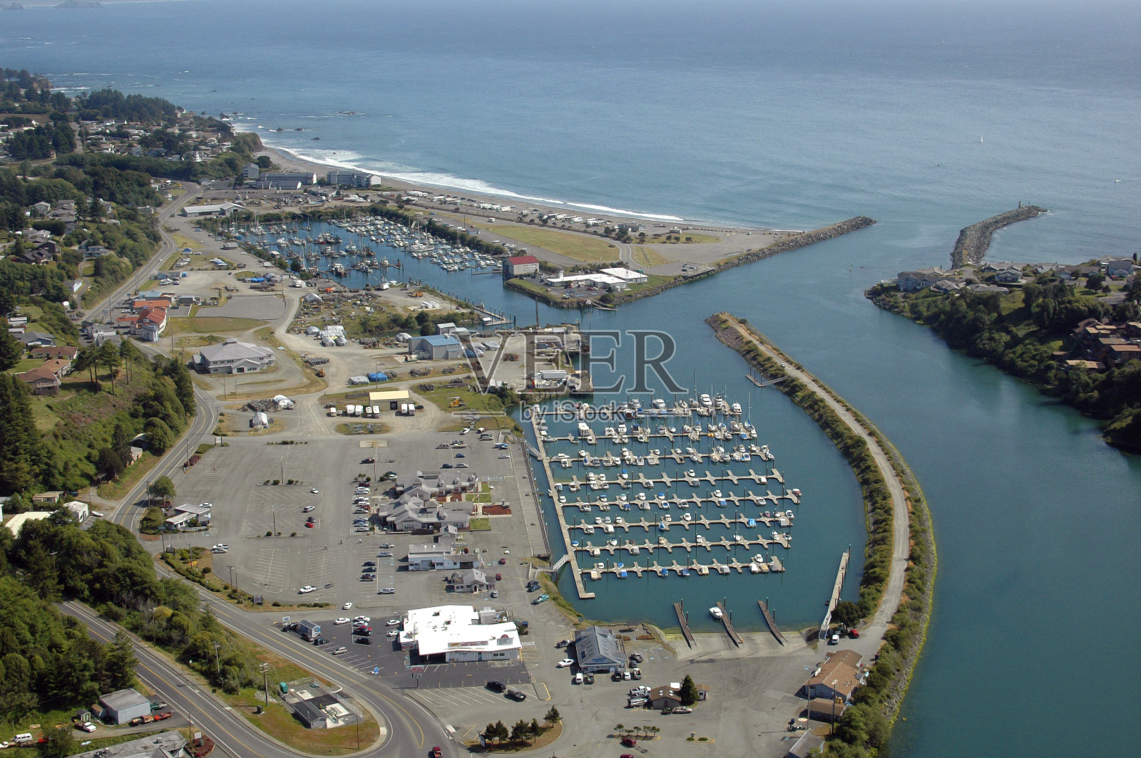 布鲁金斯学会港口,俄勒冈州照片摄影图片