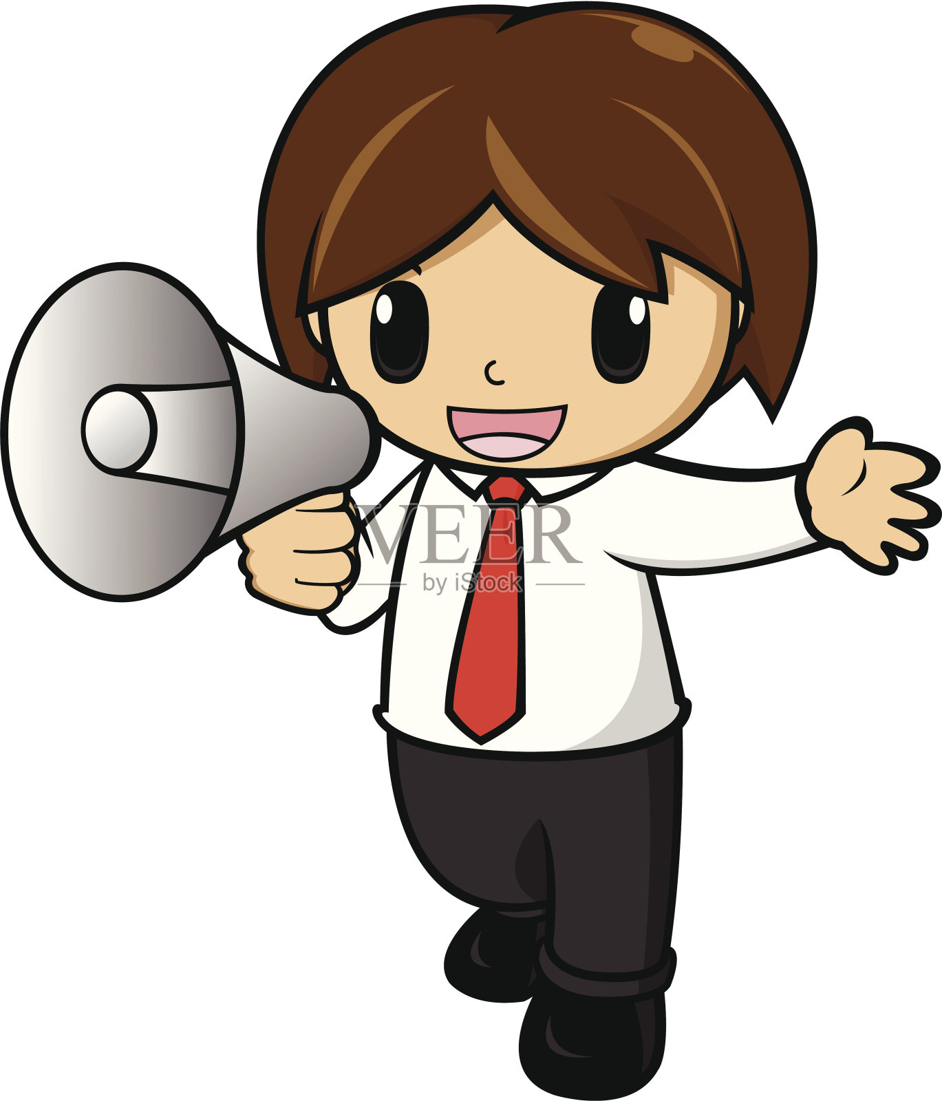 商人用扩音器设计元素图片