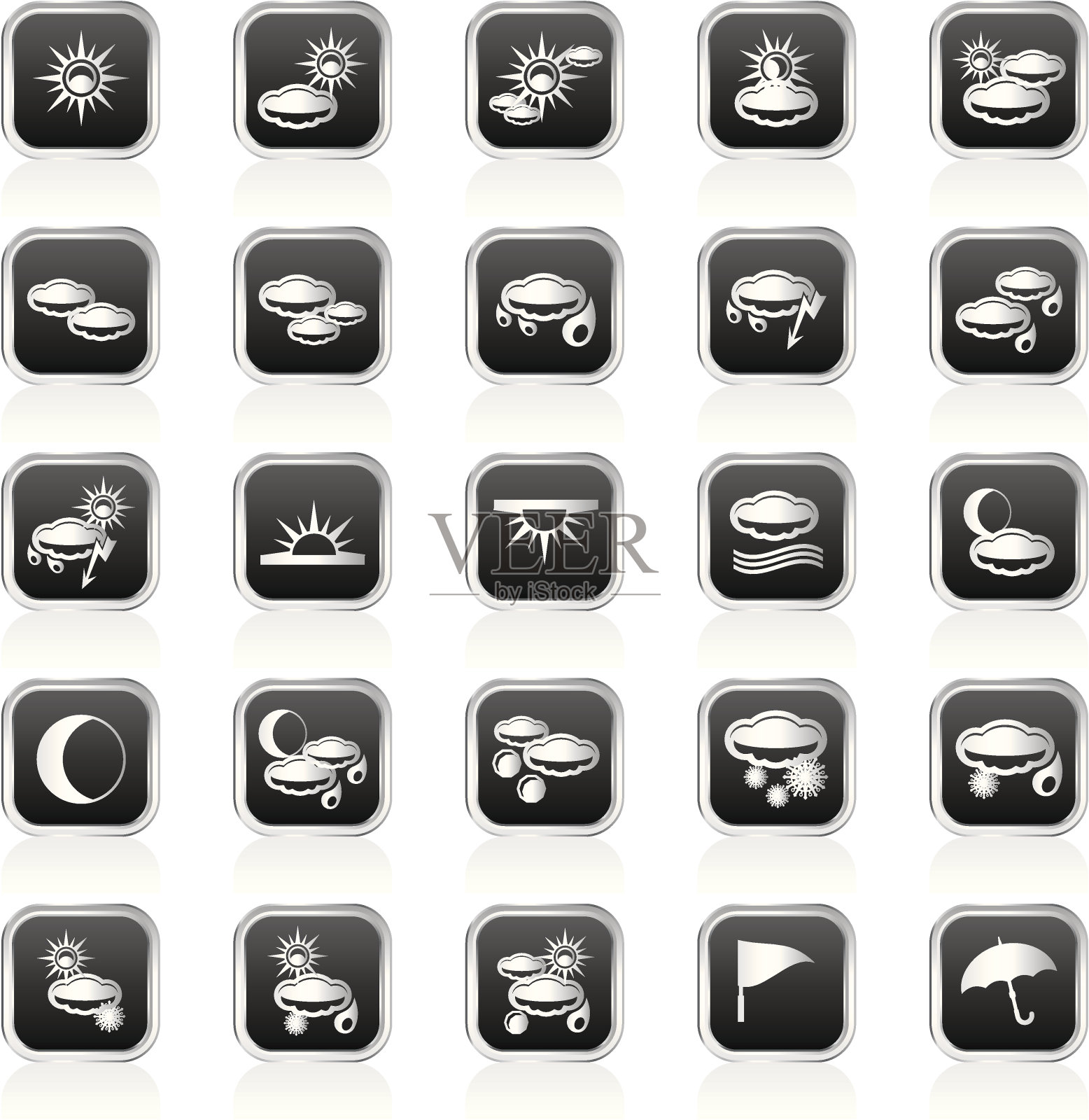 天气和自然图标图标素材