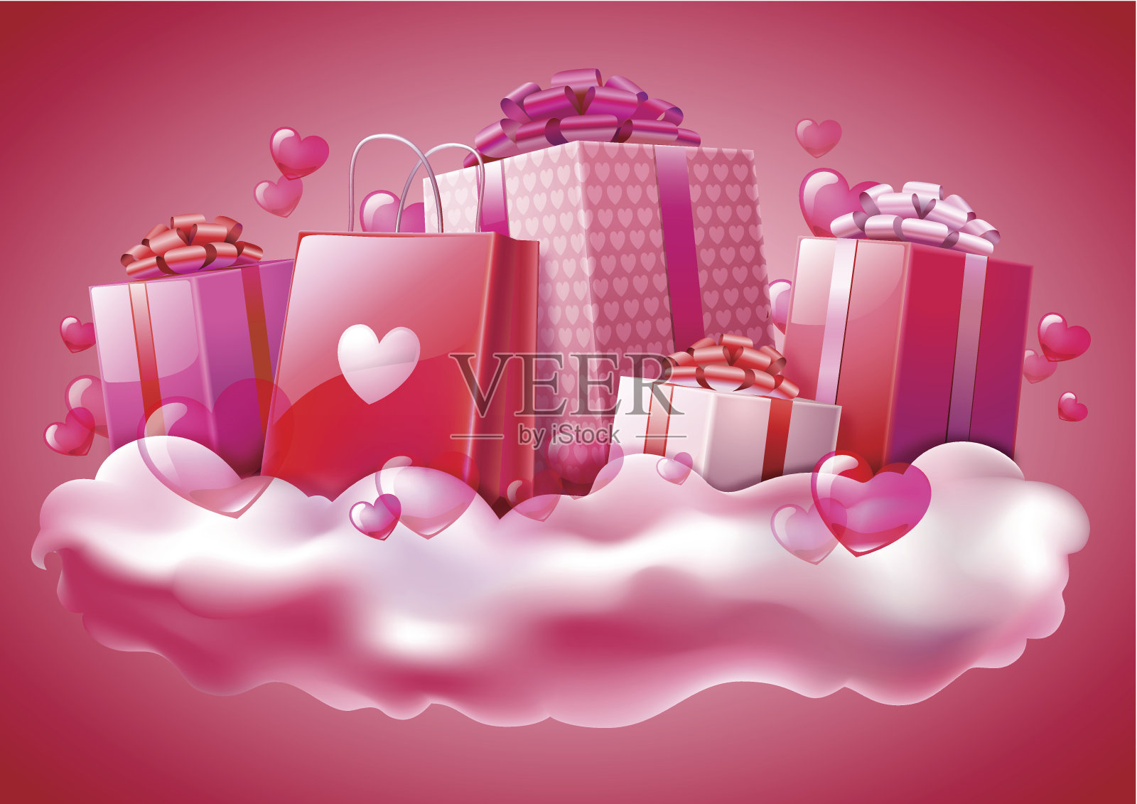 情人节卡片设计模板素材