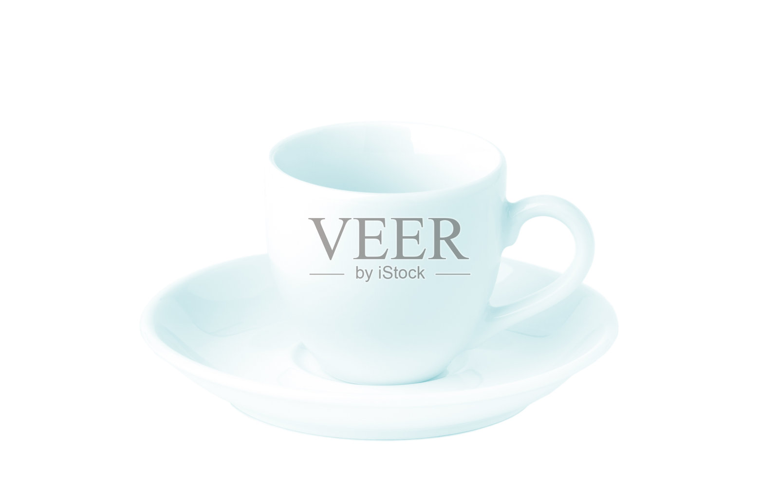 空的白咖啡杯照片摄影图片