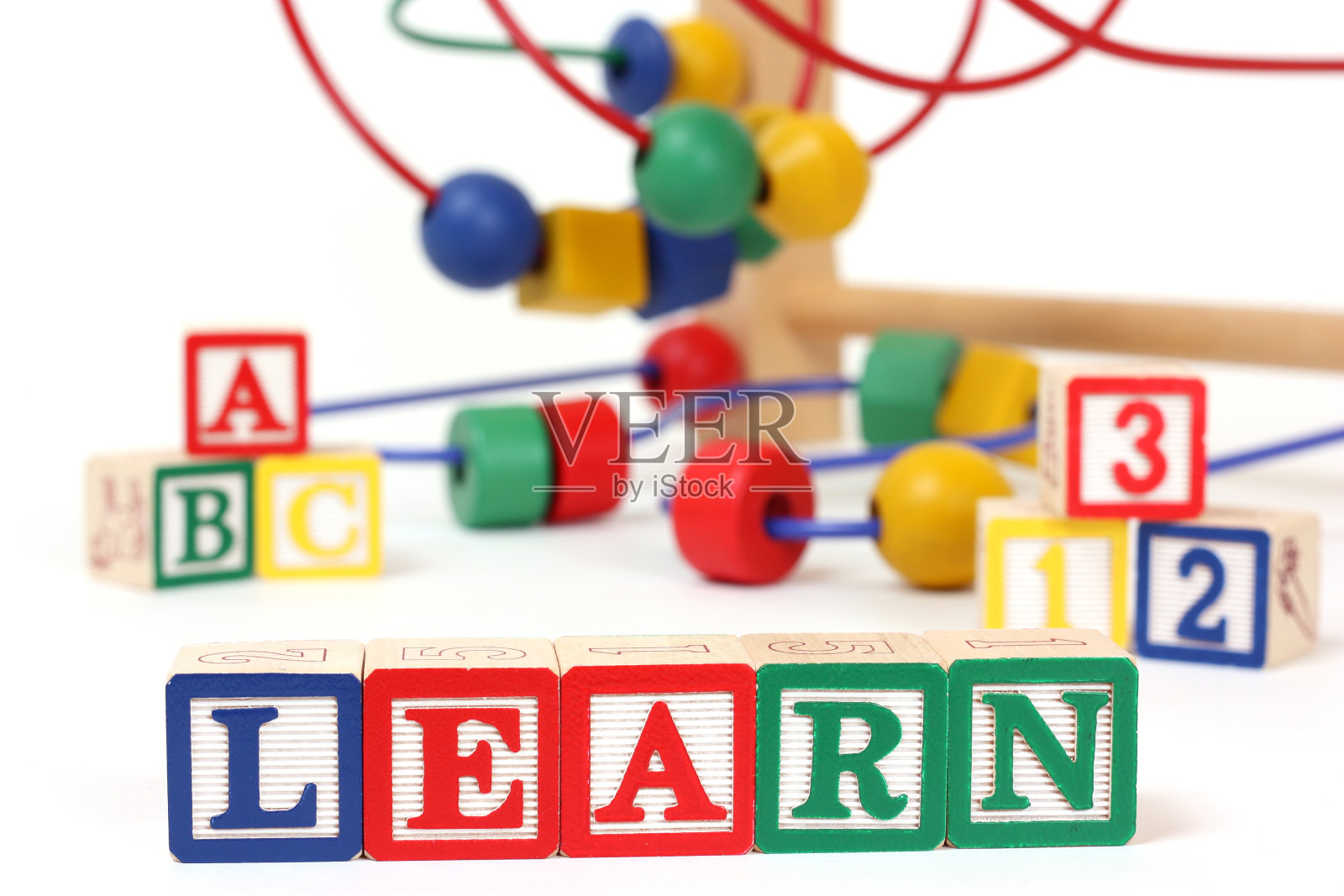 玩积木照片摄影图片