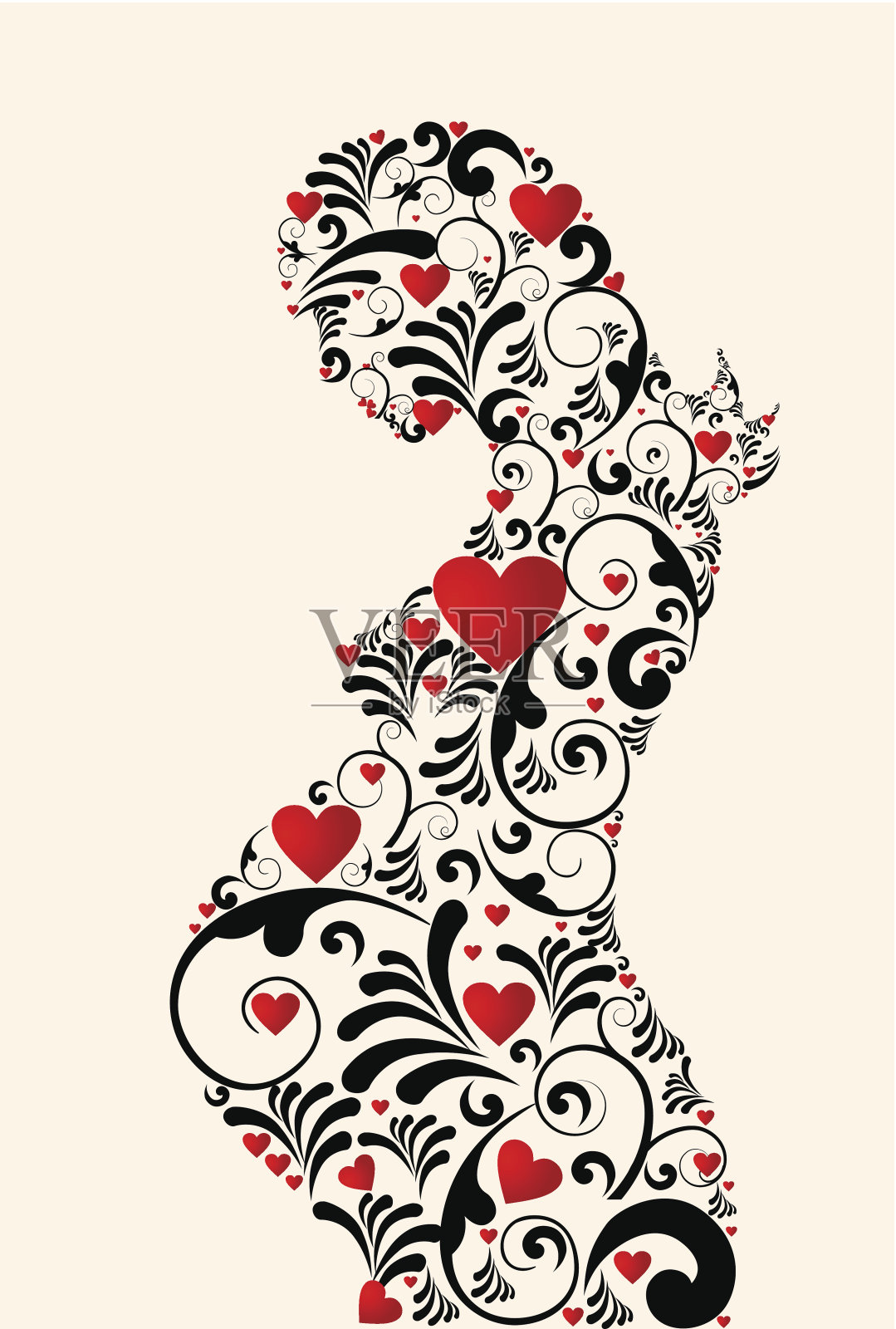 新生活快乐妈妈插画图片素材