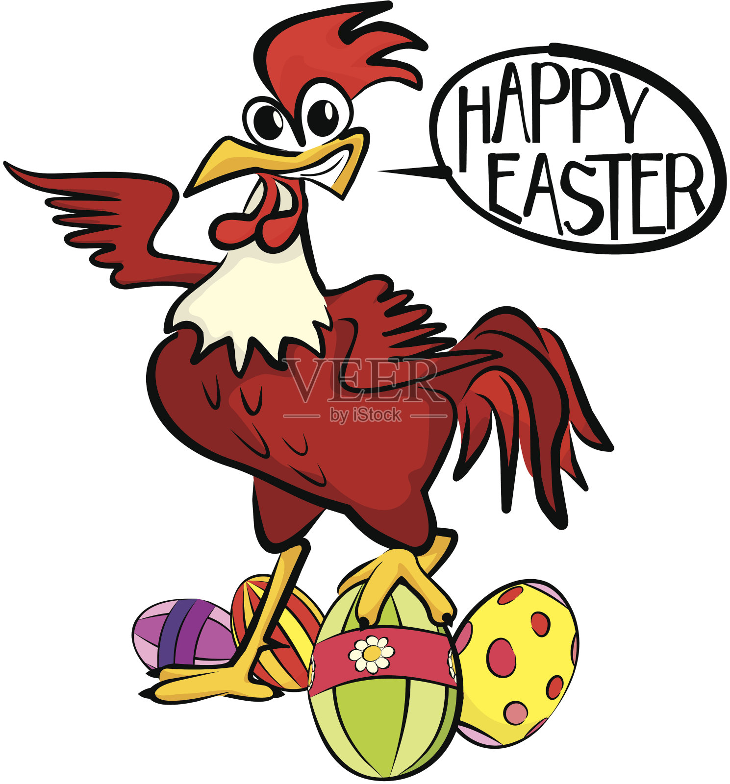 推荐鸡彩绘鸡蛋设计模板素材