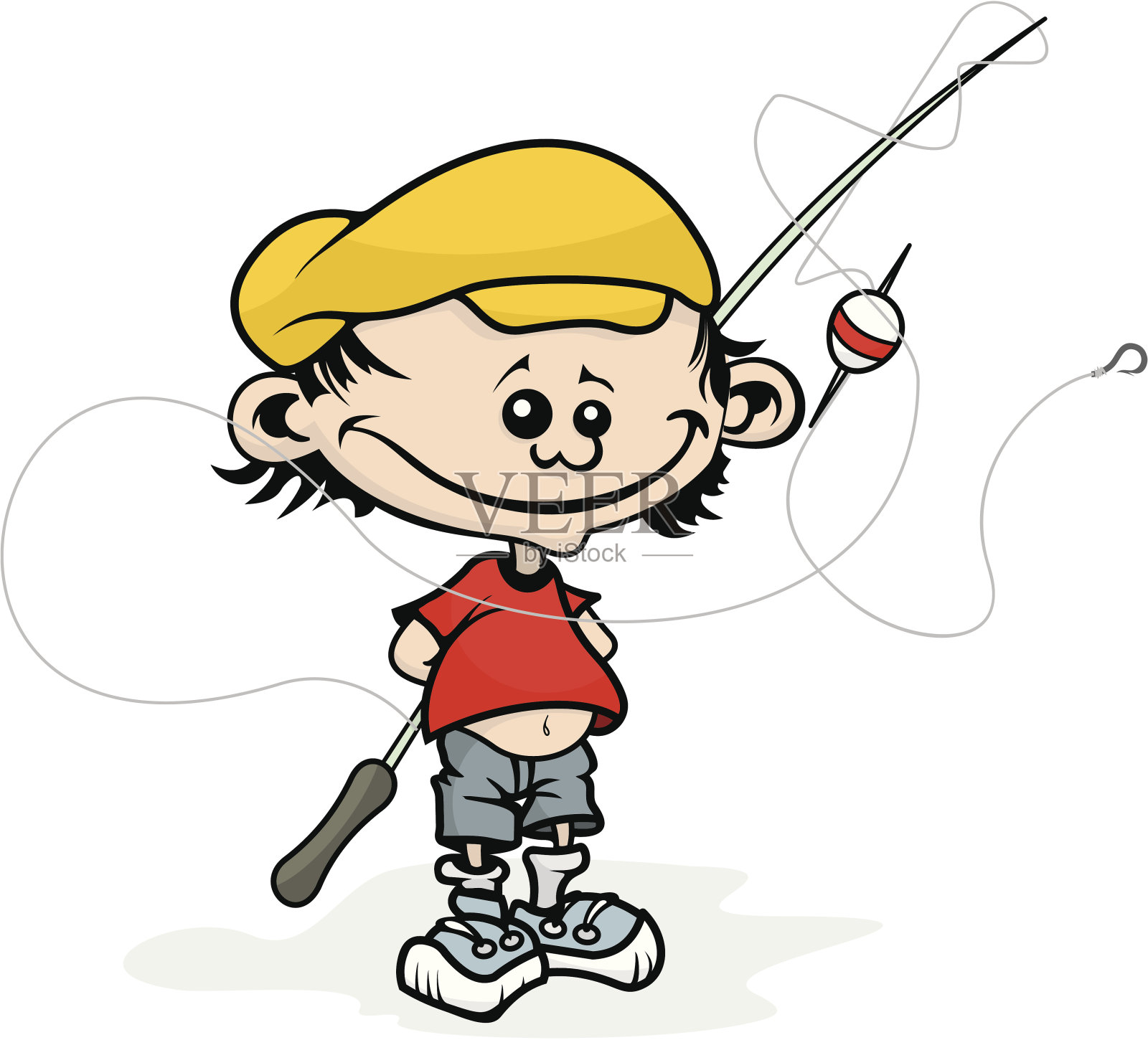 渔夫设计元素图片