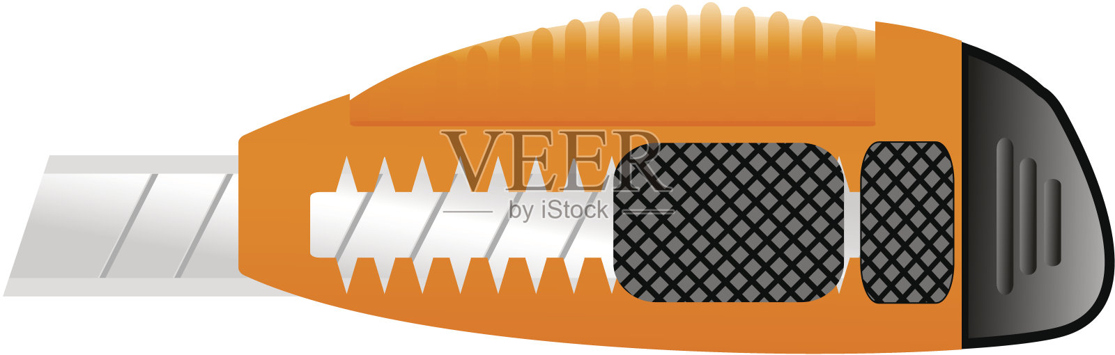 裁纸刀插画图片素材