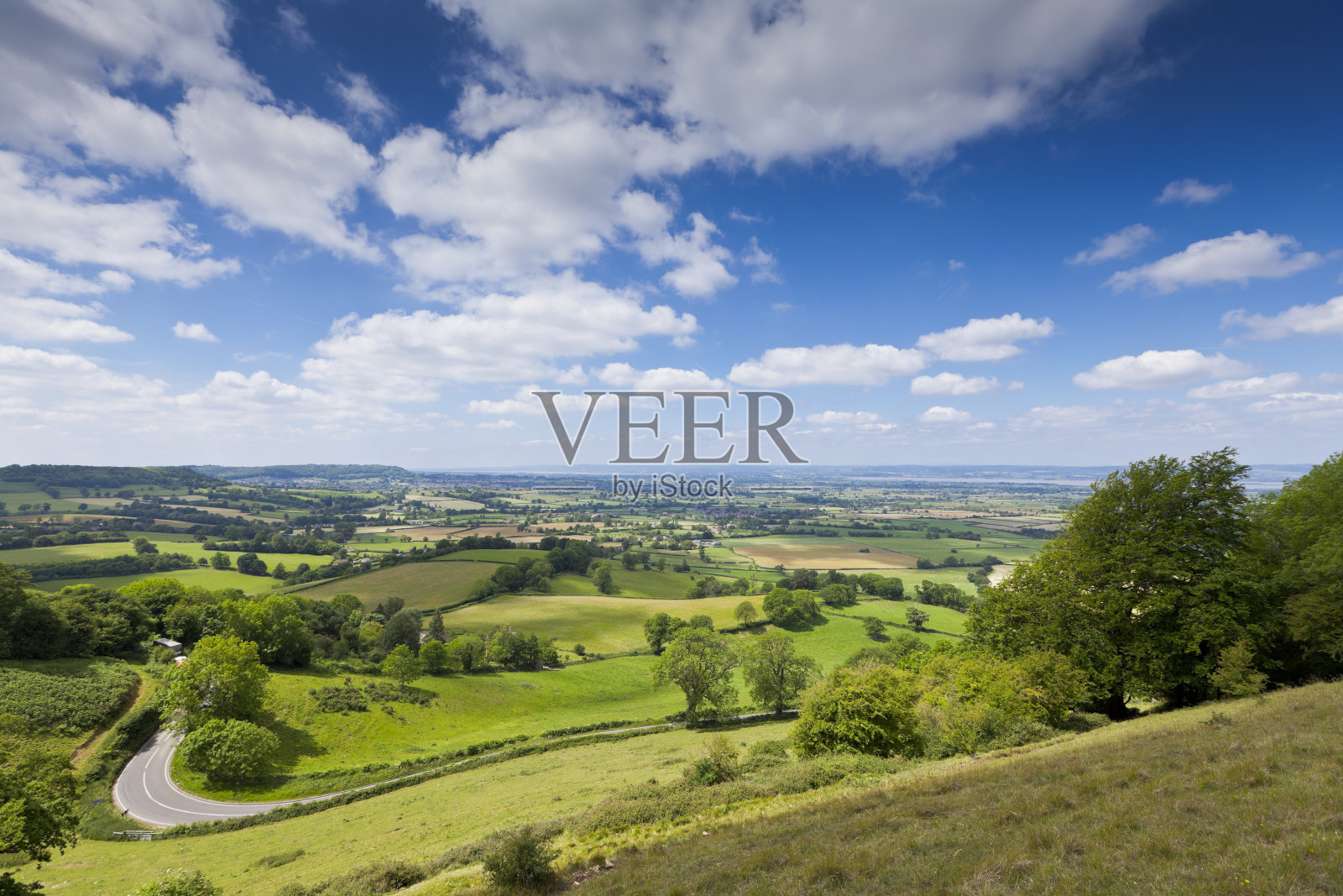 英国科茨沃尔德田园诗般的乡村照片摄影图片