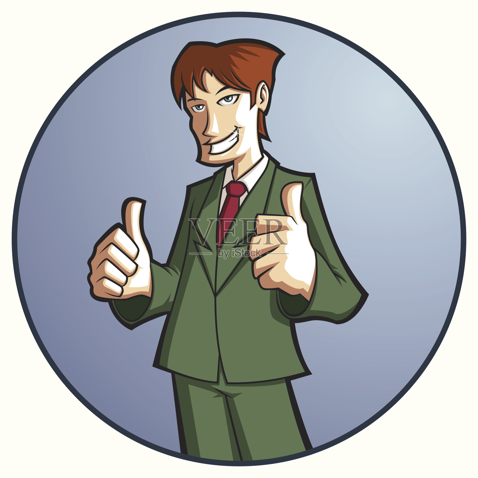 两个大拇指设计元素图片